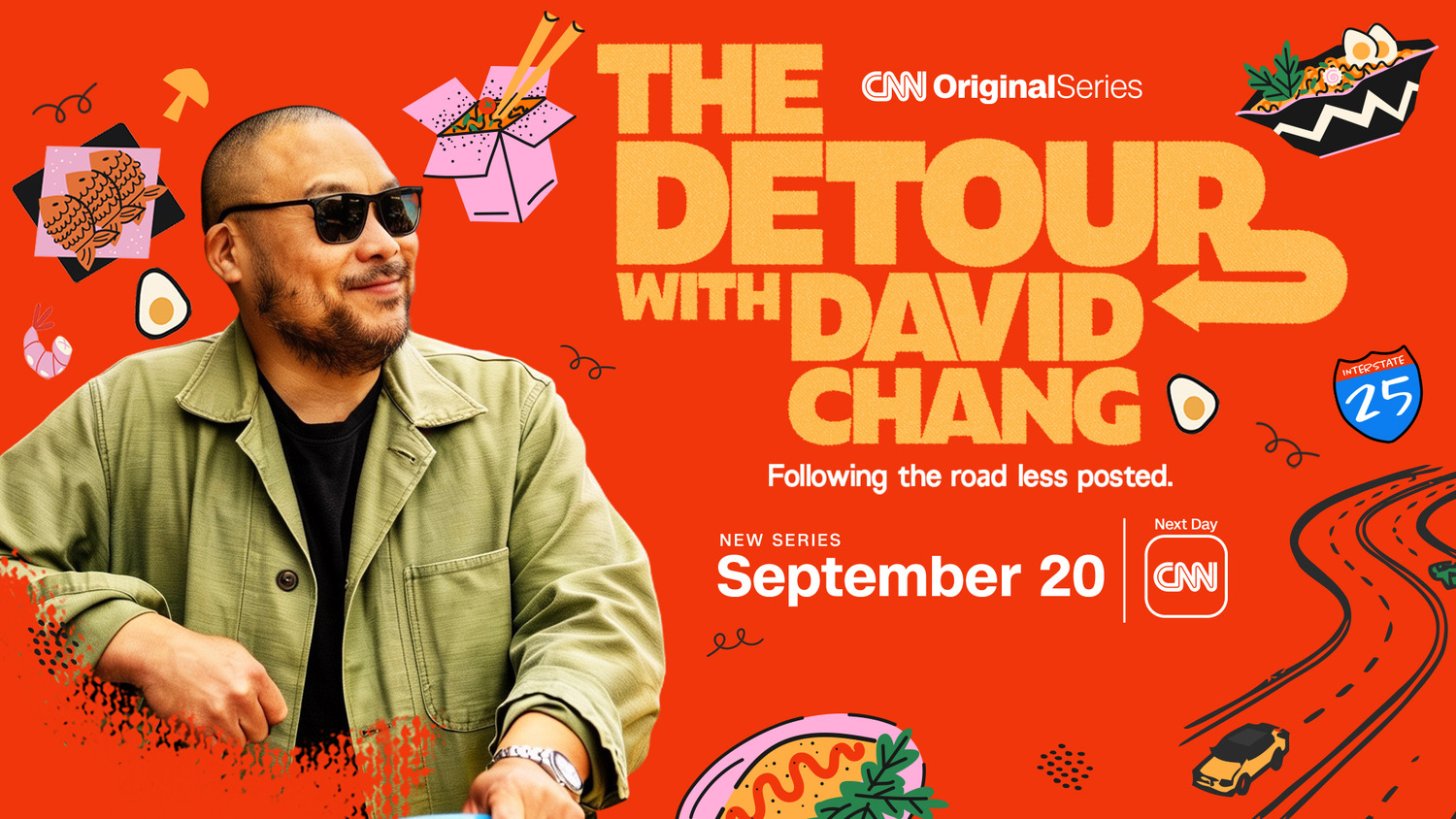Extra Large TV Poster Image for The Detour with David Chang 