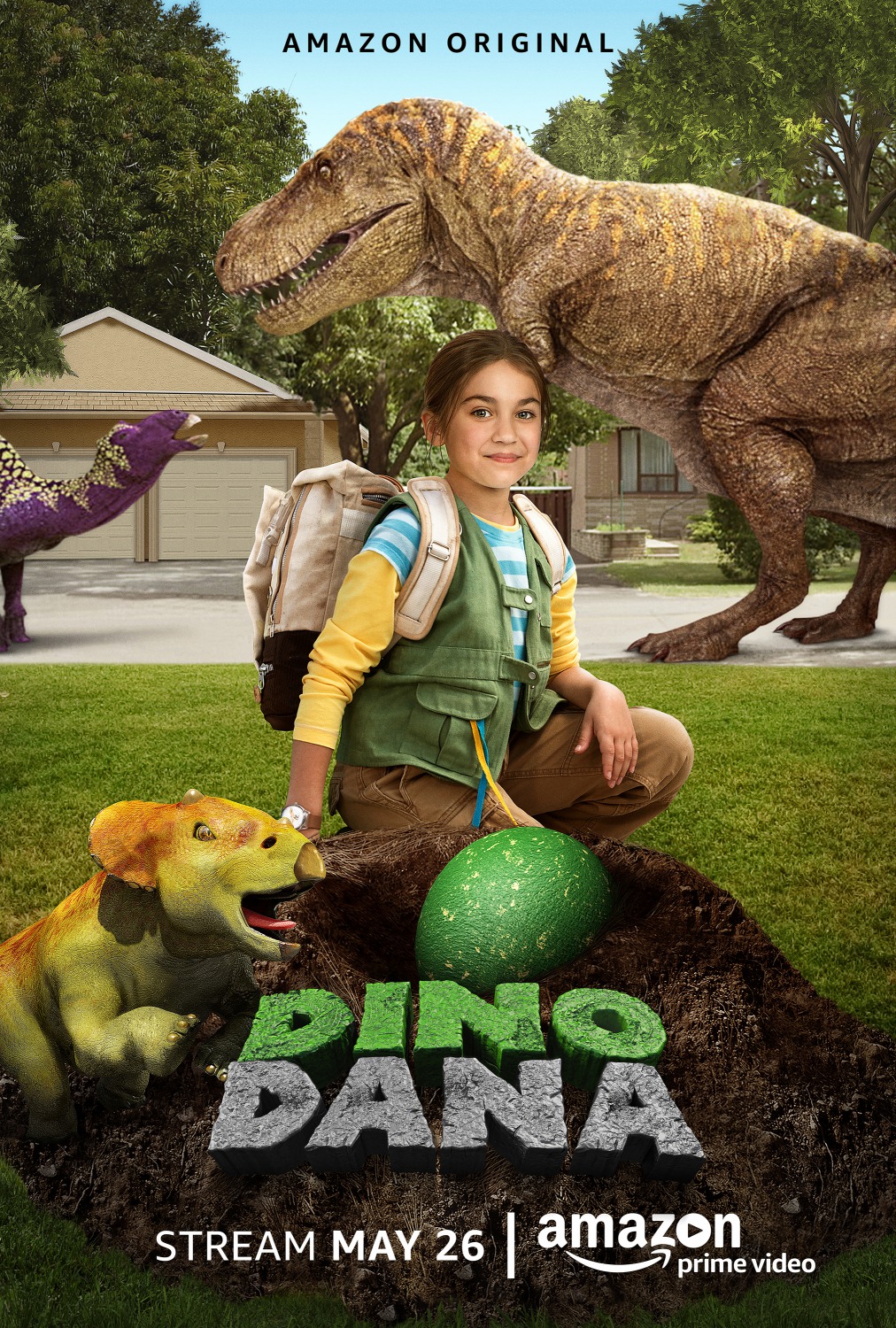 Extra Large TV Poster Image for Dino Dana 