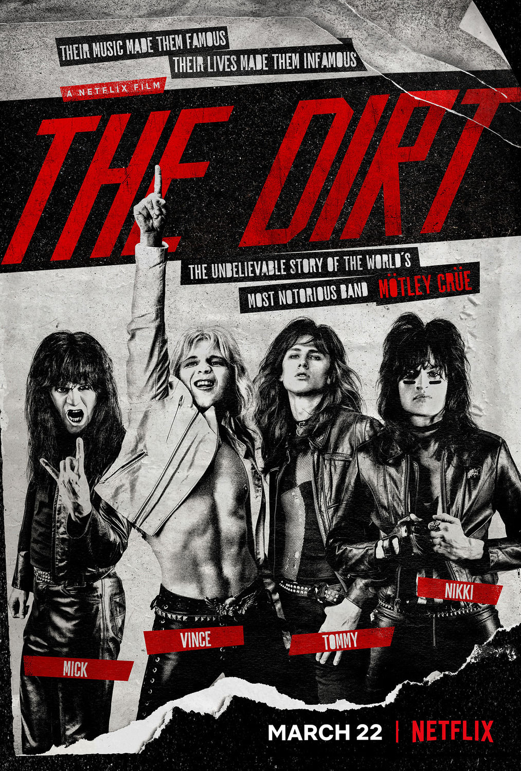 Extra Large Movie Poster Image for The Dirt 