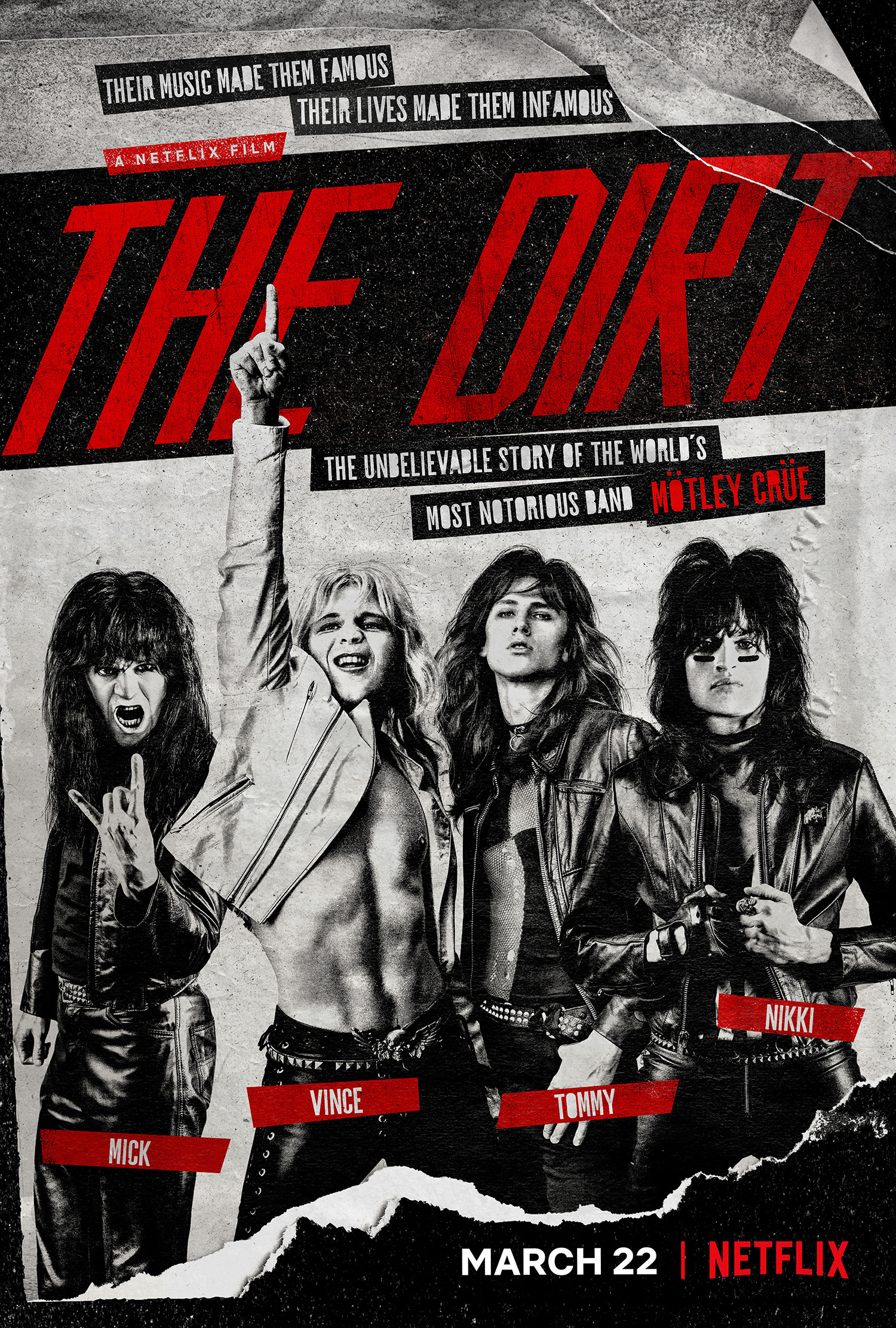 Mega Sized Movie Poster Image for The Dirt 