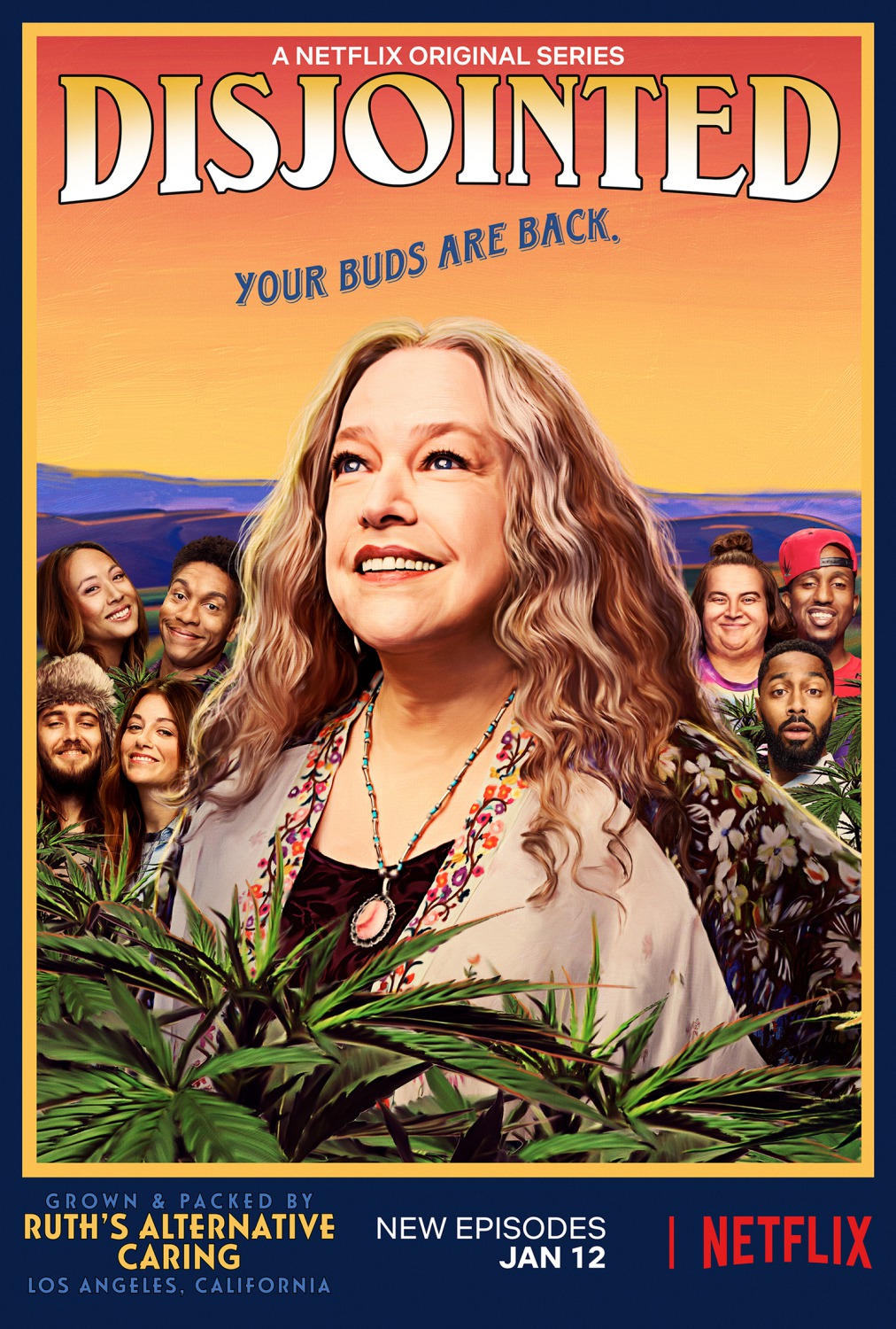 Extra Large TV Poster Image for Disjointed (#3 of 3)