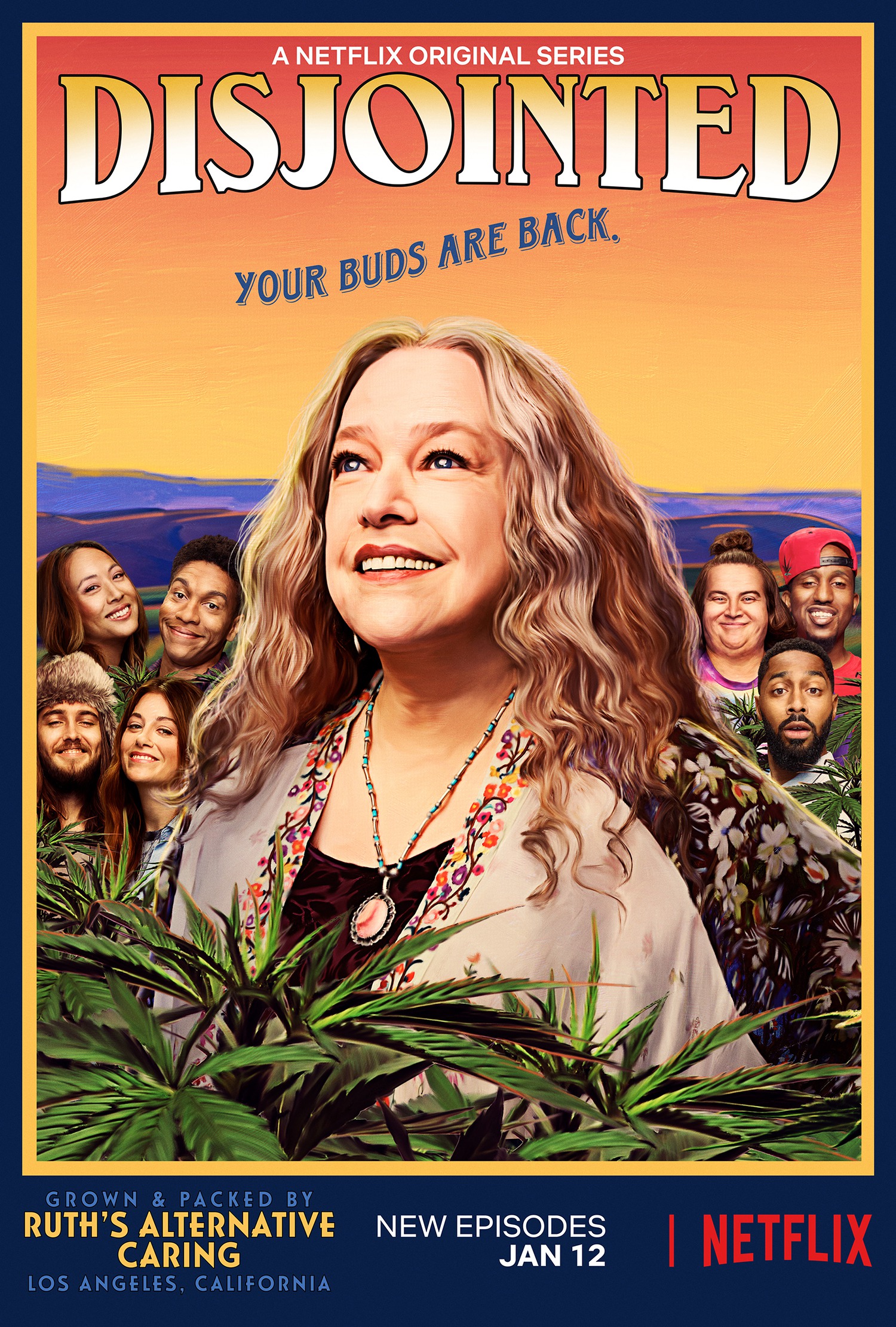 Mega Sized TV Poster Image for Disjointed (#3 of 3)