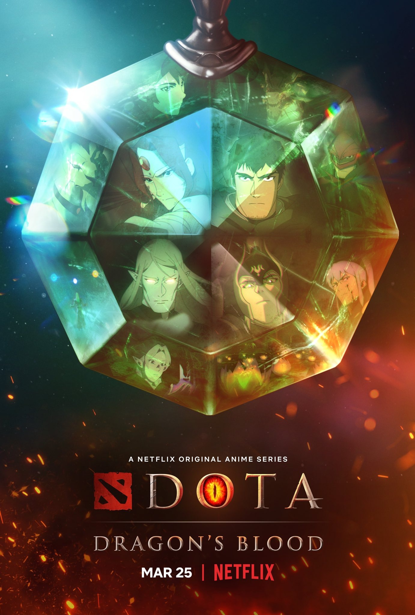 Mega Sized TV Poster Image for Dota: Dragon's Blood (#1 of 8)