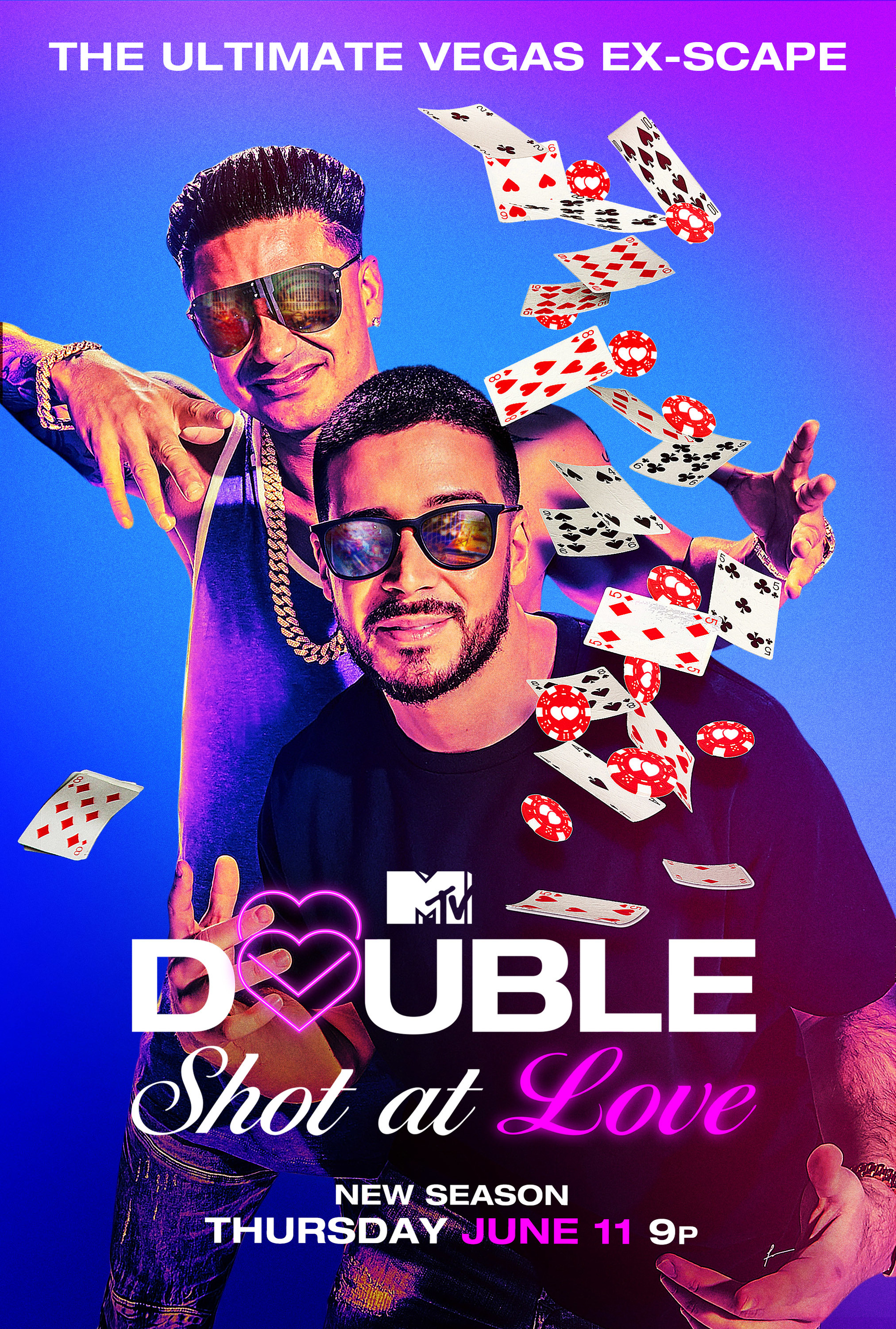 Mega Sized TV Poster Image for Double Shot at Love 