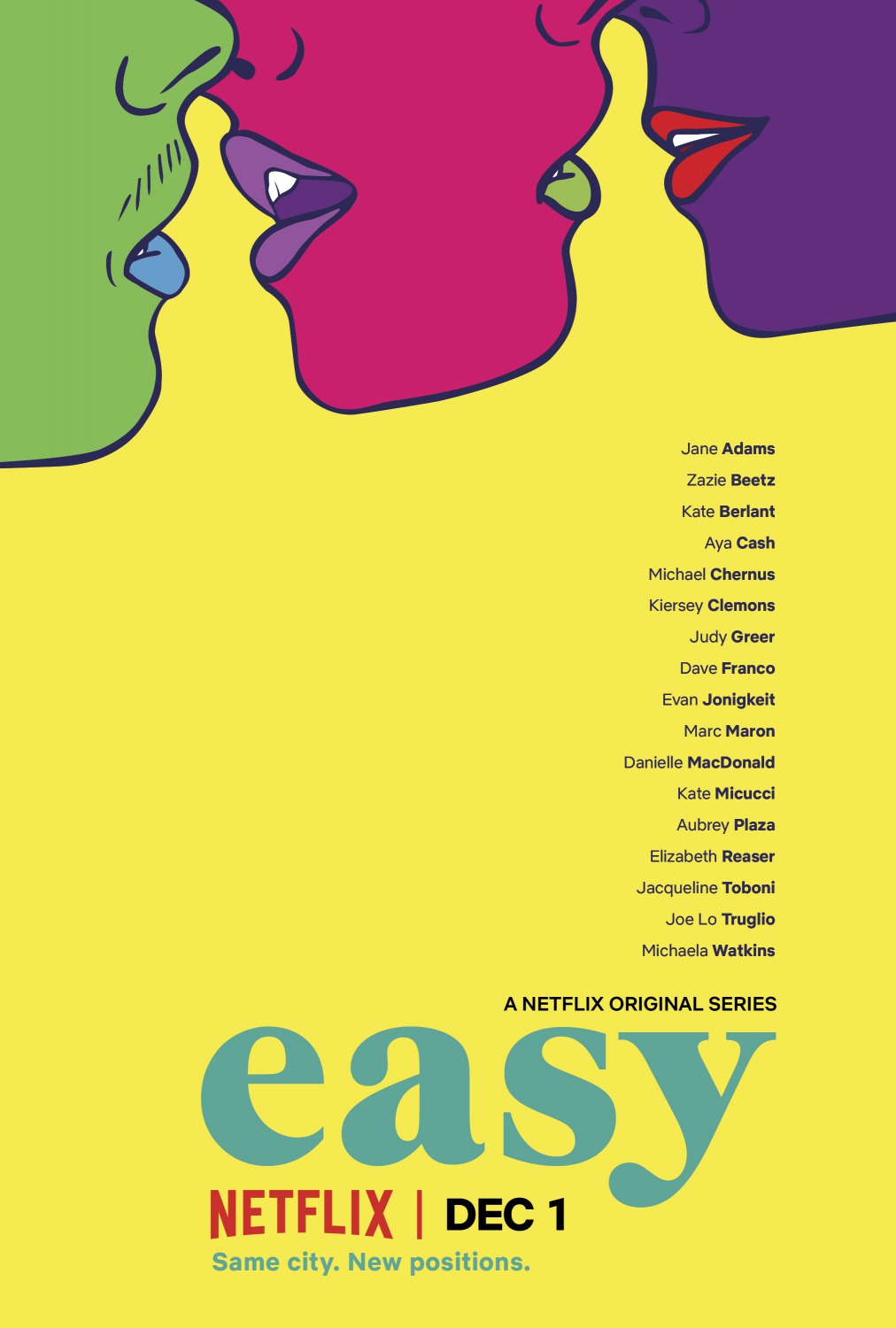 Extra Large TV Poster Image for Easy (#2 of 3)
