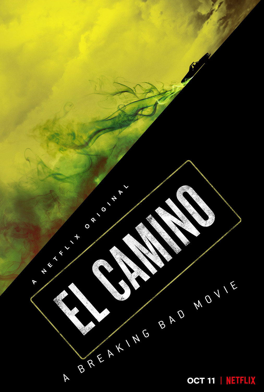 Extra Large TV Poster Image for El Camino: A Breaking Bad Movie (#1 of 2)