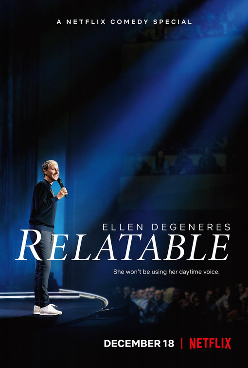 Ellen DeGeneres: Relatable Movie Poster