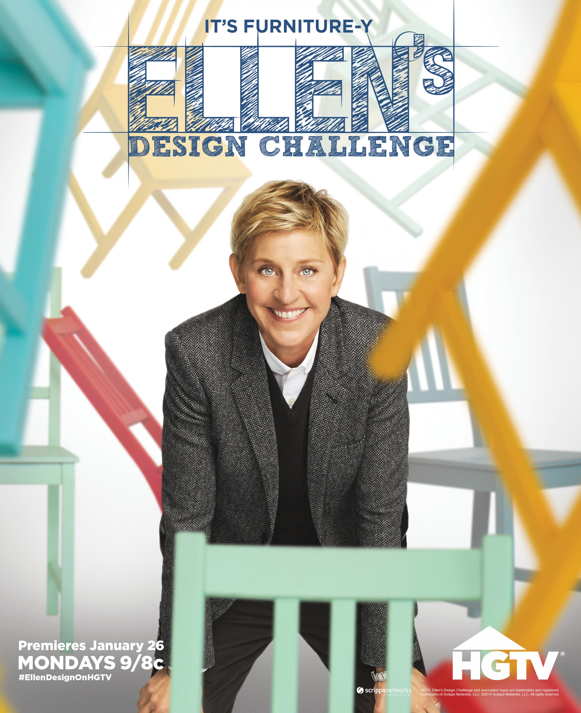 Mega Sized TV Poster Image for Ellen's Design Challenge (#1 of 2)