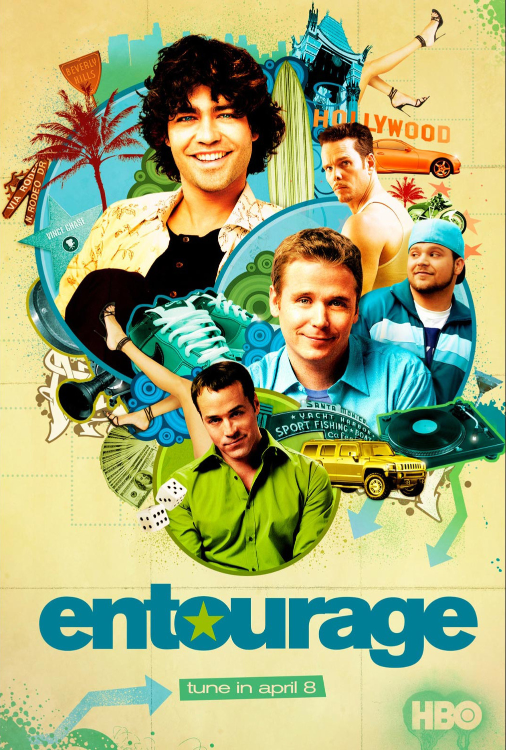 Extra Large TV Poster Image for Entourage (#14 of 14)