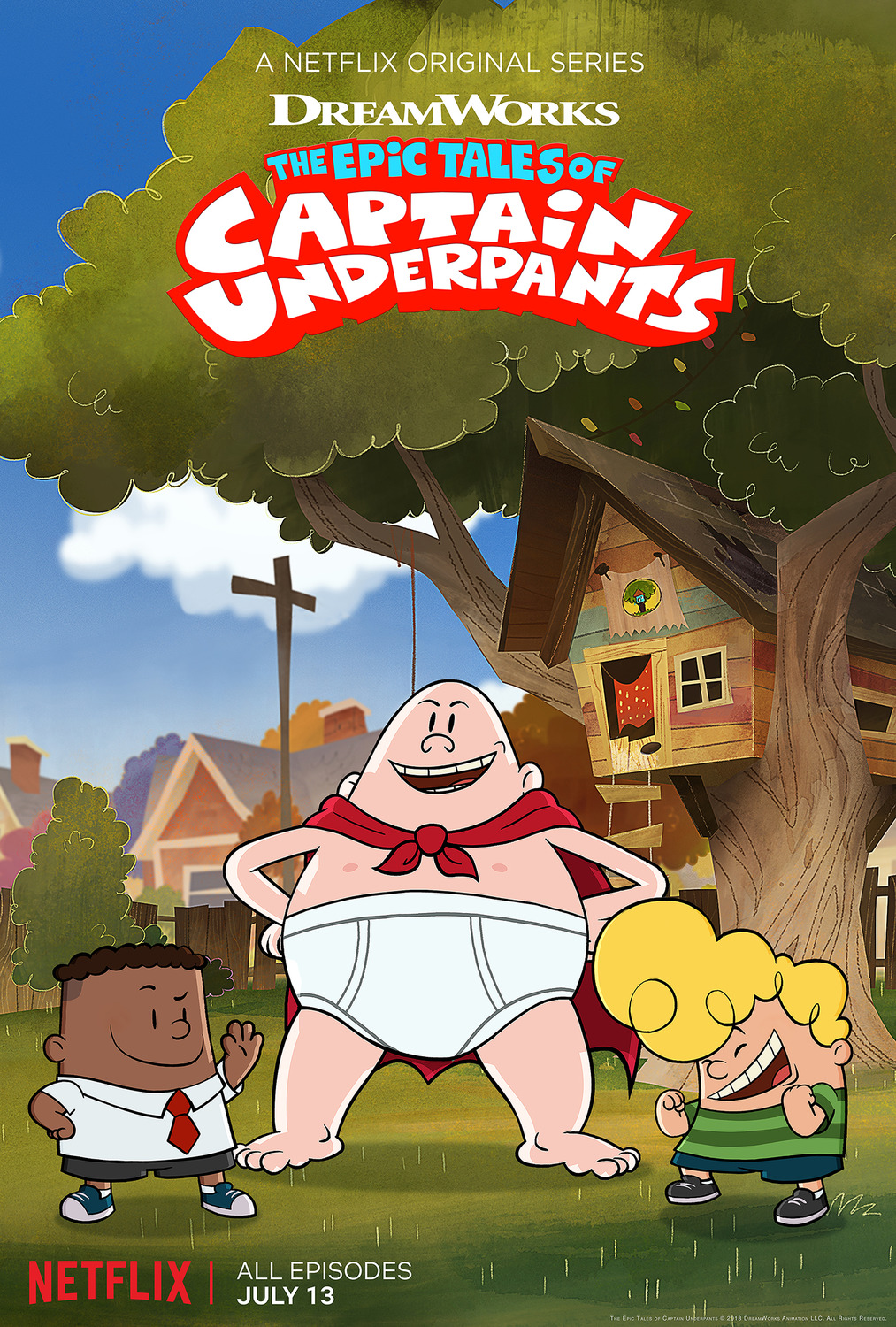 Extra Large TV Poster Image for The Epic Tales of Captain Underpants (#1 of 2)
