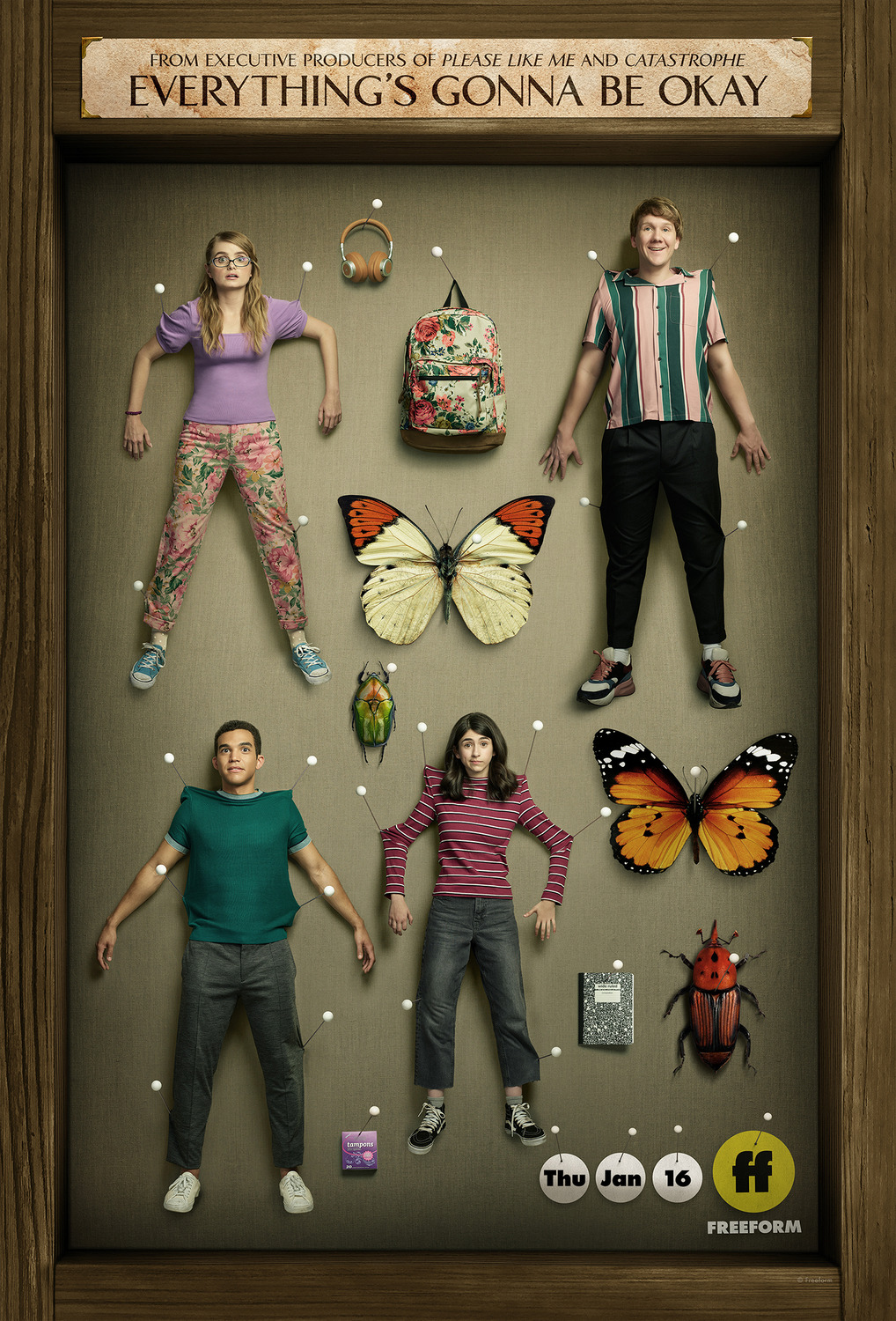 Extra Large TV Poster Image for Everything's Gonna Be Okay (#1 of 8)