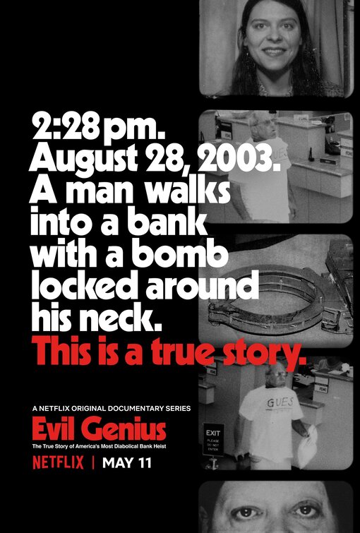 Evil Genius: The True Story of America's Most Diabolical Bank Heist Movie Poster