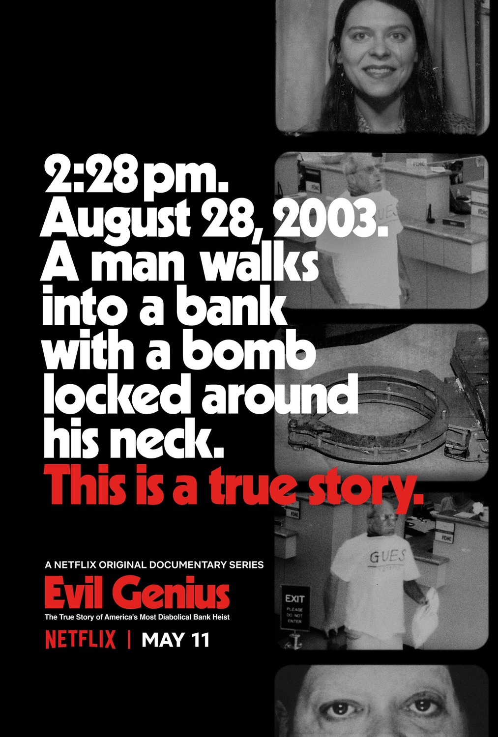 Extra Large TV Poster Image for Evil Genius: The True Story of America's Most Diabolical Bank Heist 