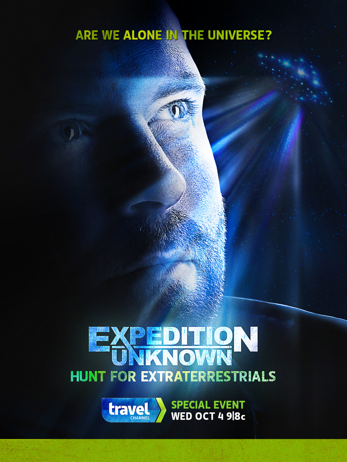 Extra Large TV Poster Image for Expedition Unknown: Hunt for ExtraTerrestrials (#1 of 2)