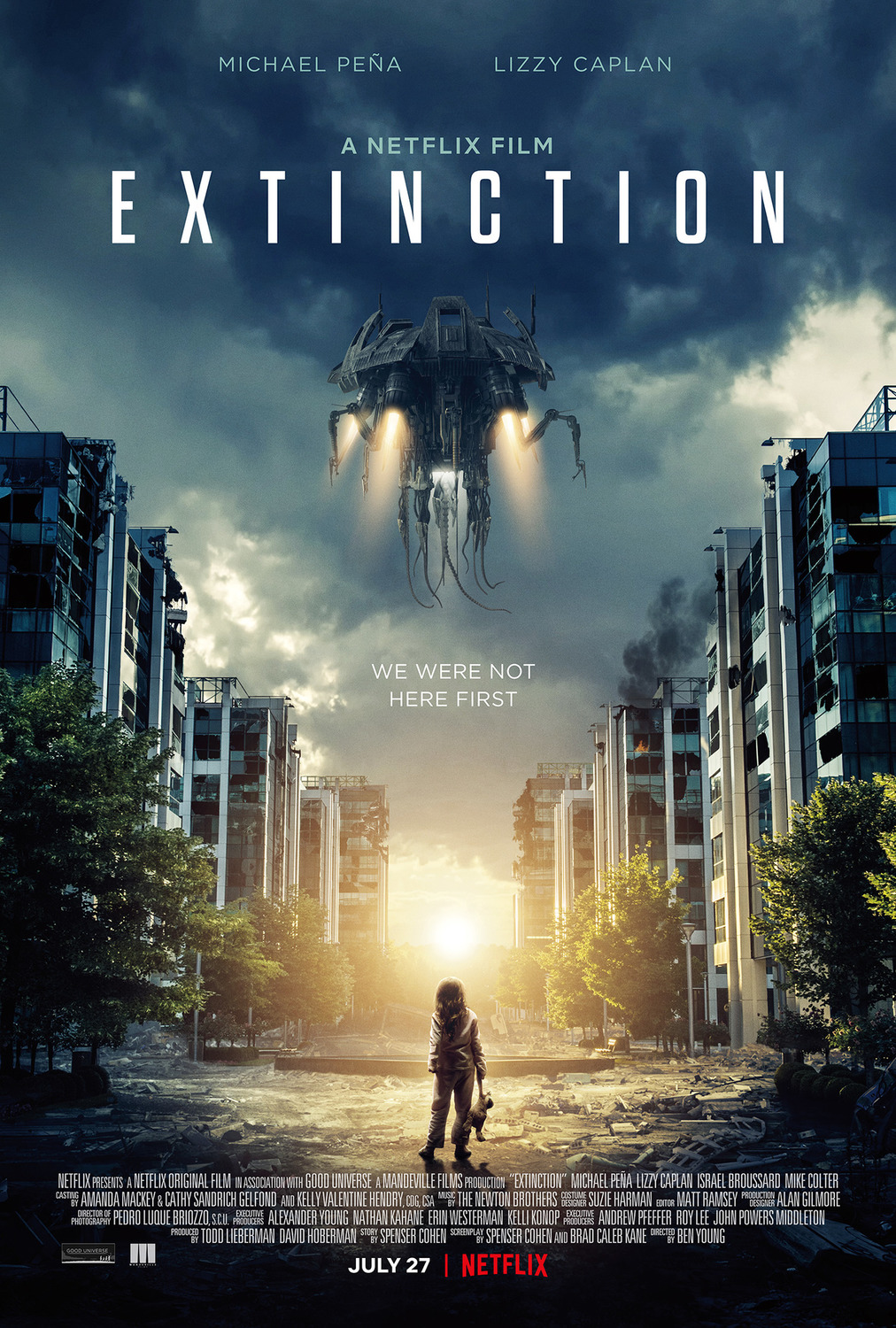 Extra Large TV Poster Image for Extinction 