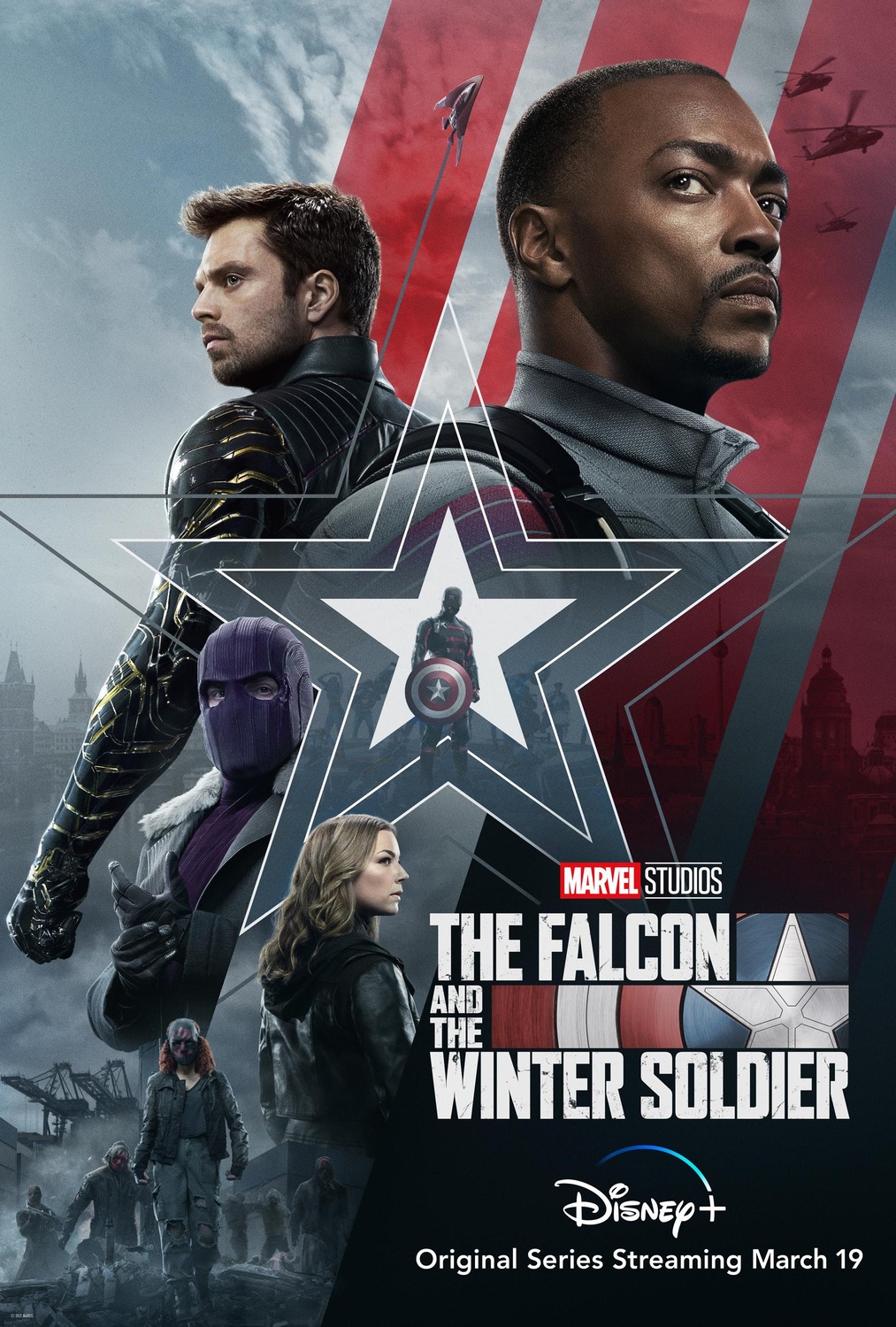 Extra Large TV Poster Image for The Falcon and the Winter Soldier (#2 of 11)