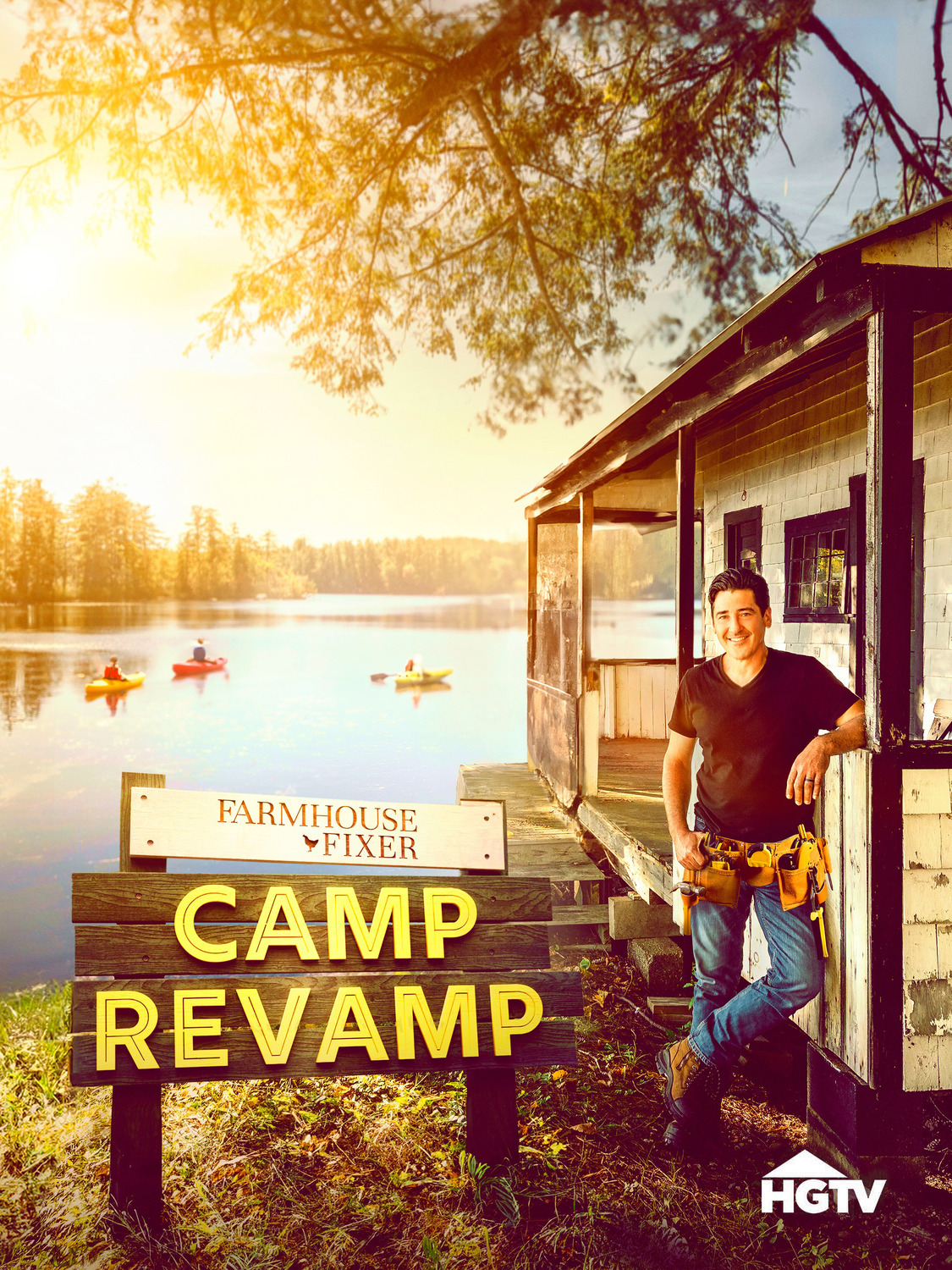 Extra Large TV Poster Image for Farmhouse Fixer: Camp Revamp 