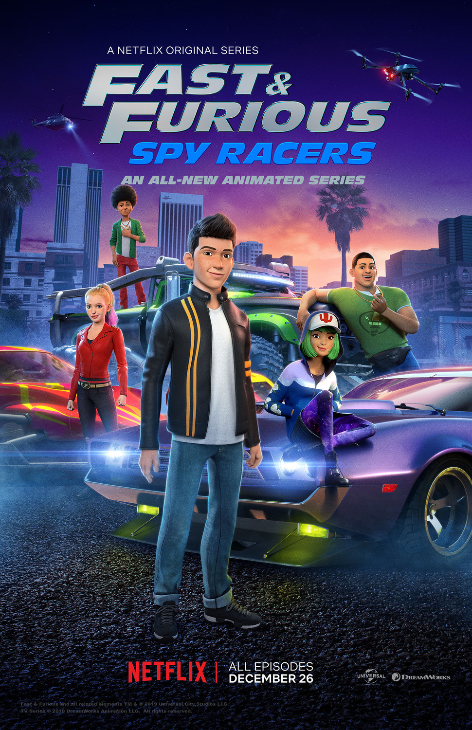 Extra Large TV Poster Image for Fast & Furious: Spy Racers (#2 of 8)