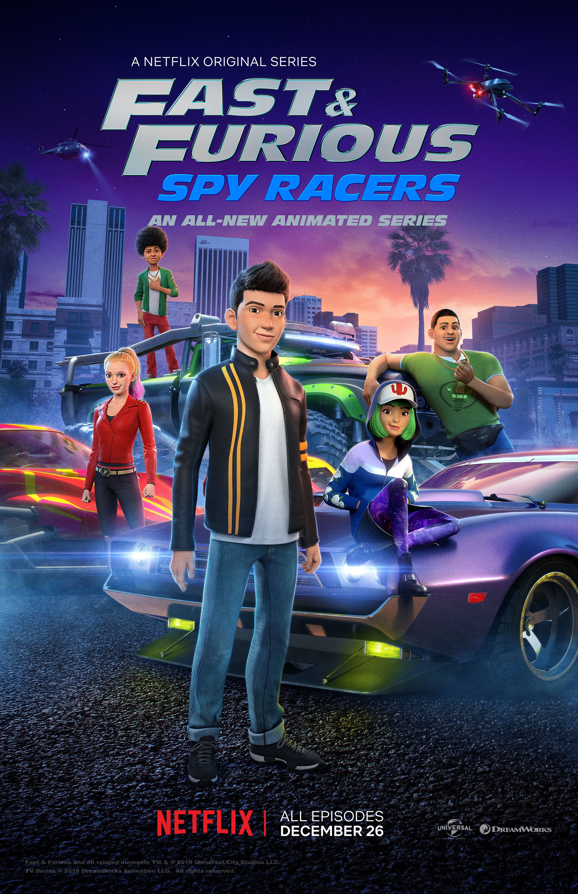 Mega Sized TV Poster Image for Fast & Furious: Spy Racers (#2 of 8)