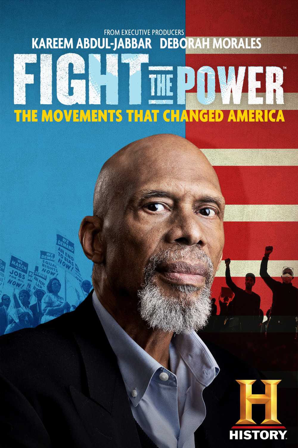 Extra Large TV Poster Image for Fight the Power: The Protests That Changed America 