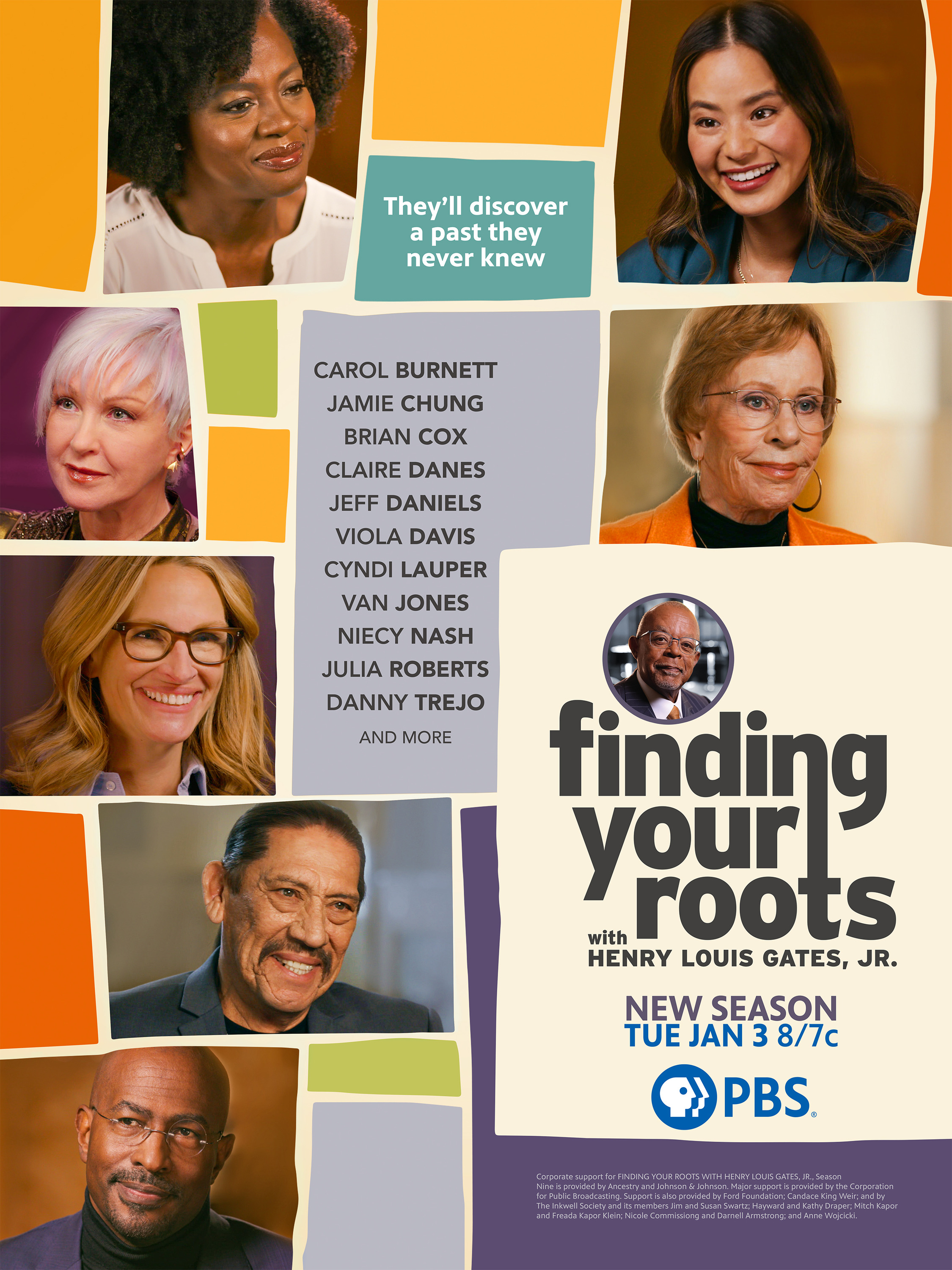 Mega Sized TV Poster Image for Finding Your Roots with Henry Louis Gates, Jr. (#1 of 2)