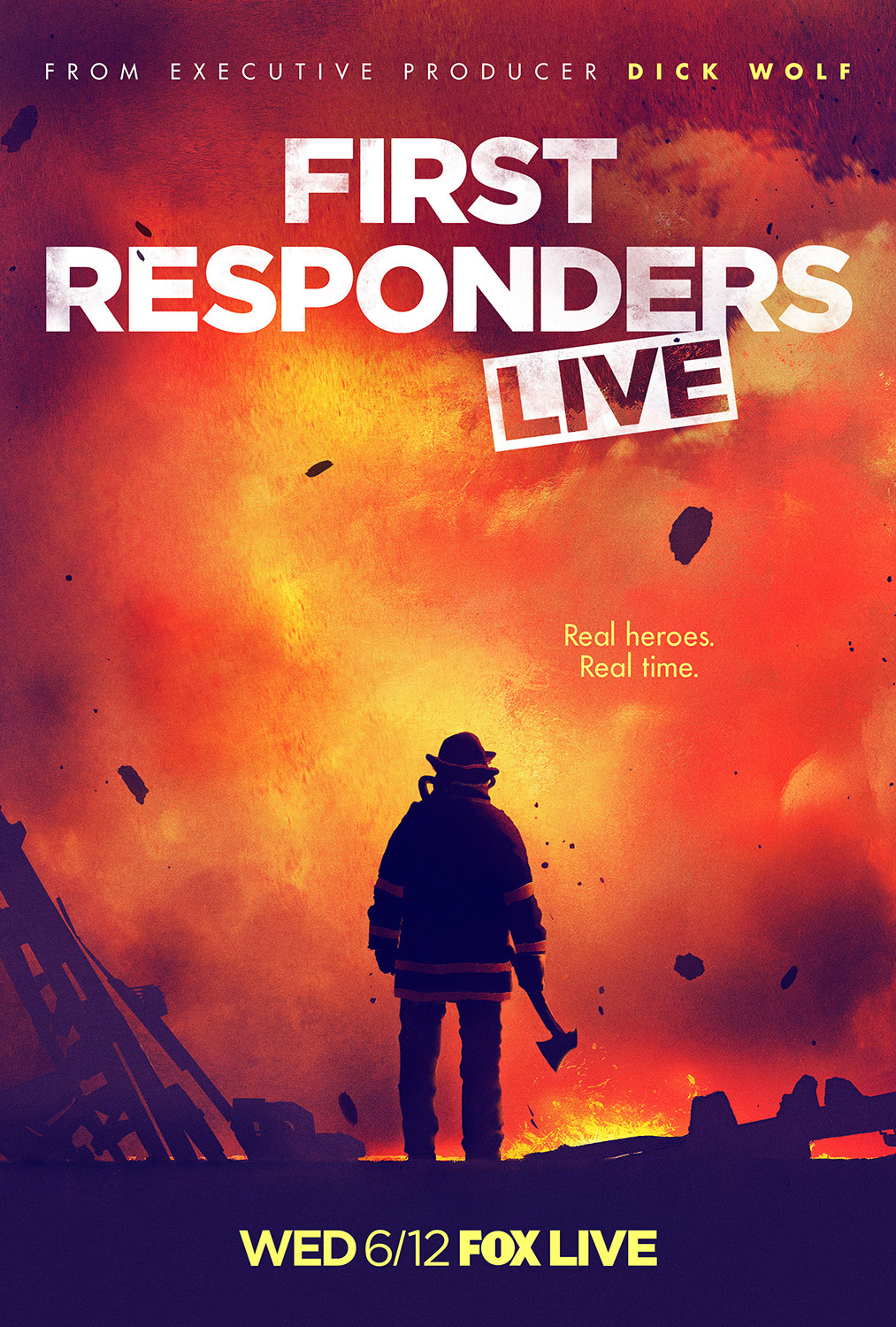 Extra Large TV Poster Image for First Responders Live 