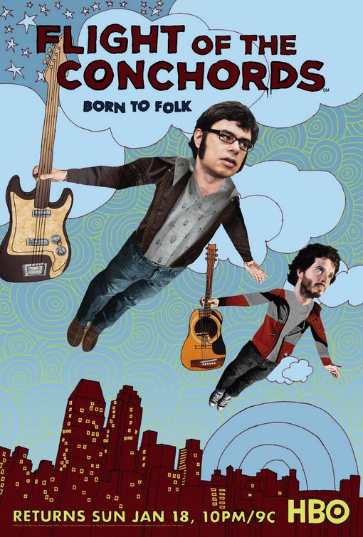 The Flight of the Conchords Movie Poster