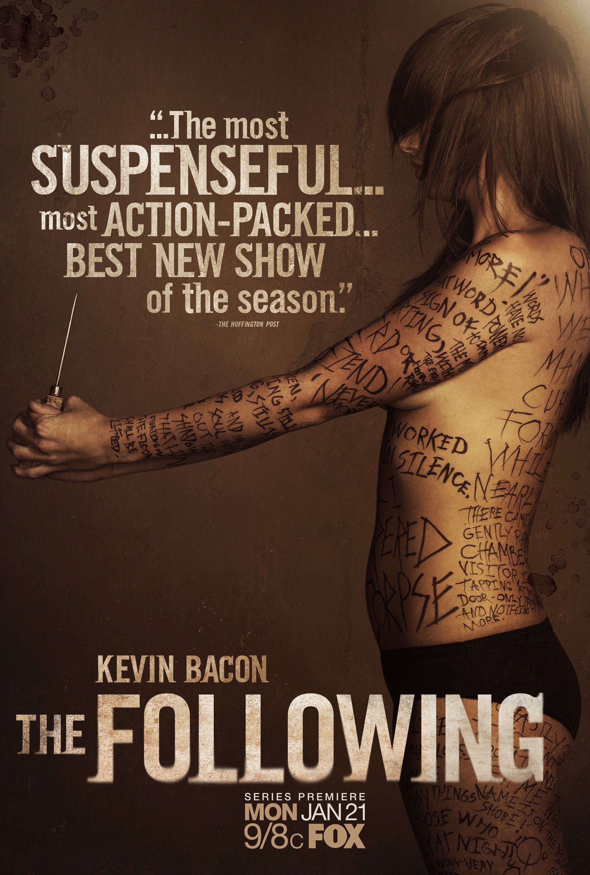 Mega Sized TV Poster Image for The Following (#1 of 10)
