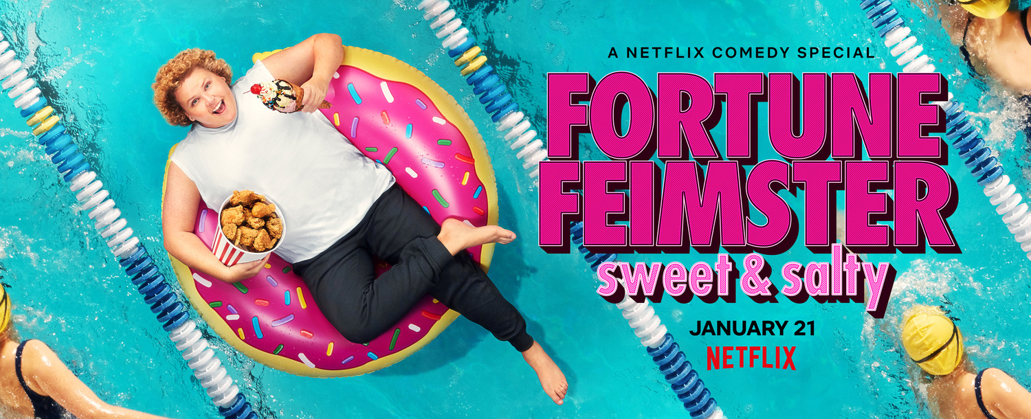Extra Large TV Poster Image for Fortune Feimster: Sweet & Salty 
