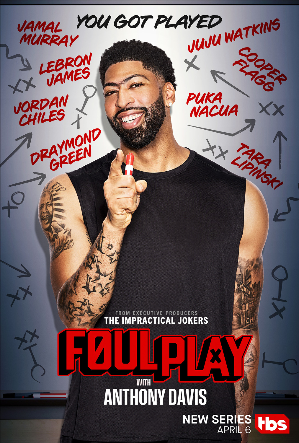 Extra Large TV Poster Image for Foul Play with Anthony Davis (#2 of 3)