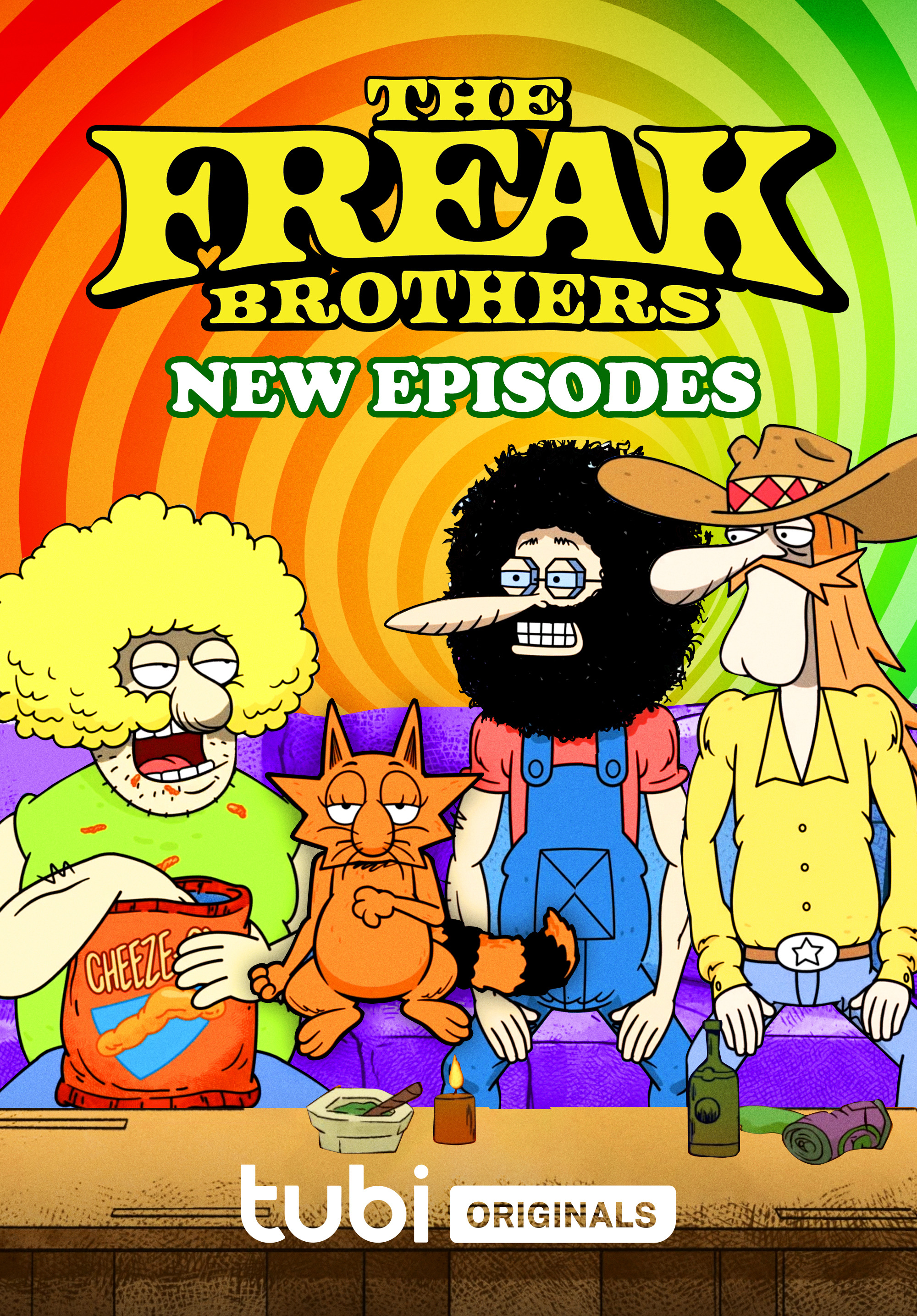 Mega Sized TV Poster Image for The Freak Brothers (#1 of 2)