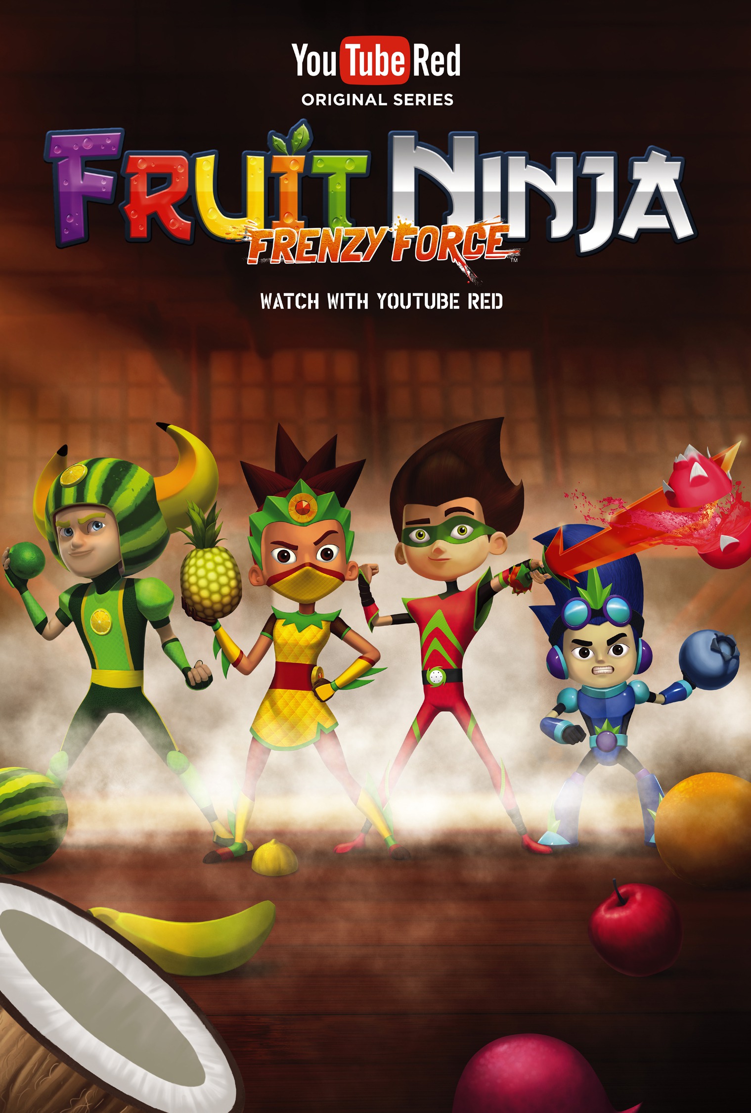 Mega Sized TV Poster Image for Fruit Ninja: Frenzy Force (#2 of 2)