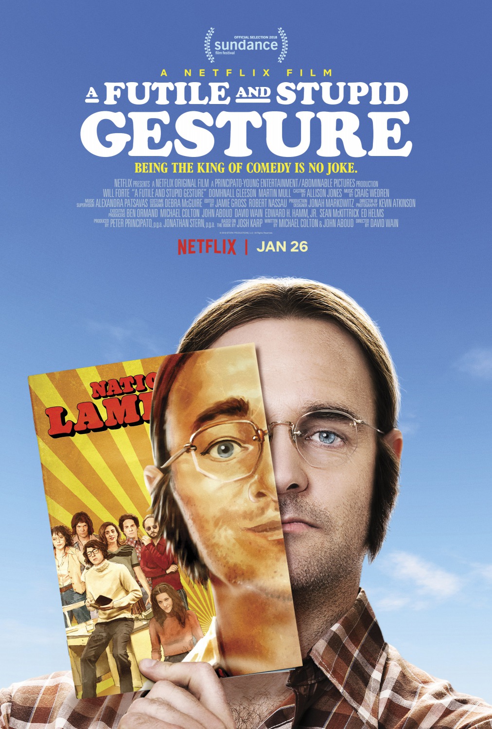 Extra Large TV Poster Image for A Futile & Stupid Gesture (#2 of 2)