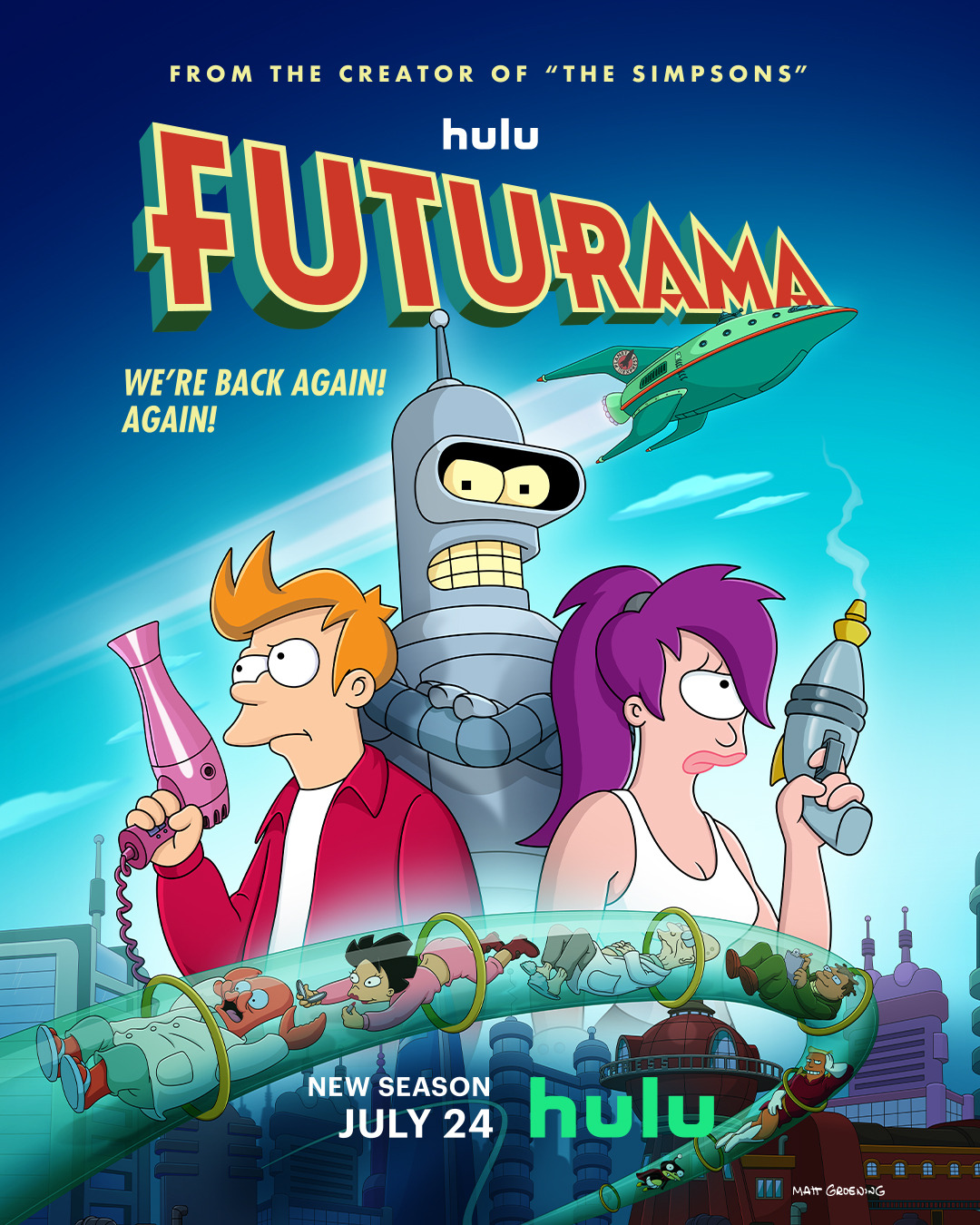 Extra Large TV Poster Image for Futurama (#4 of 6)