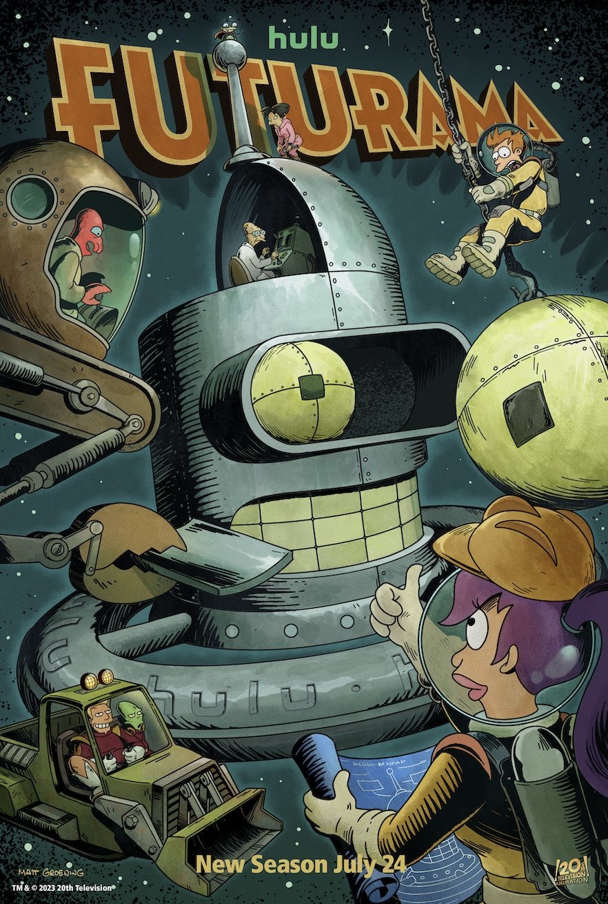 Extra Large TV Poster Image for Futurama (#5 of 5)