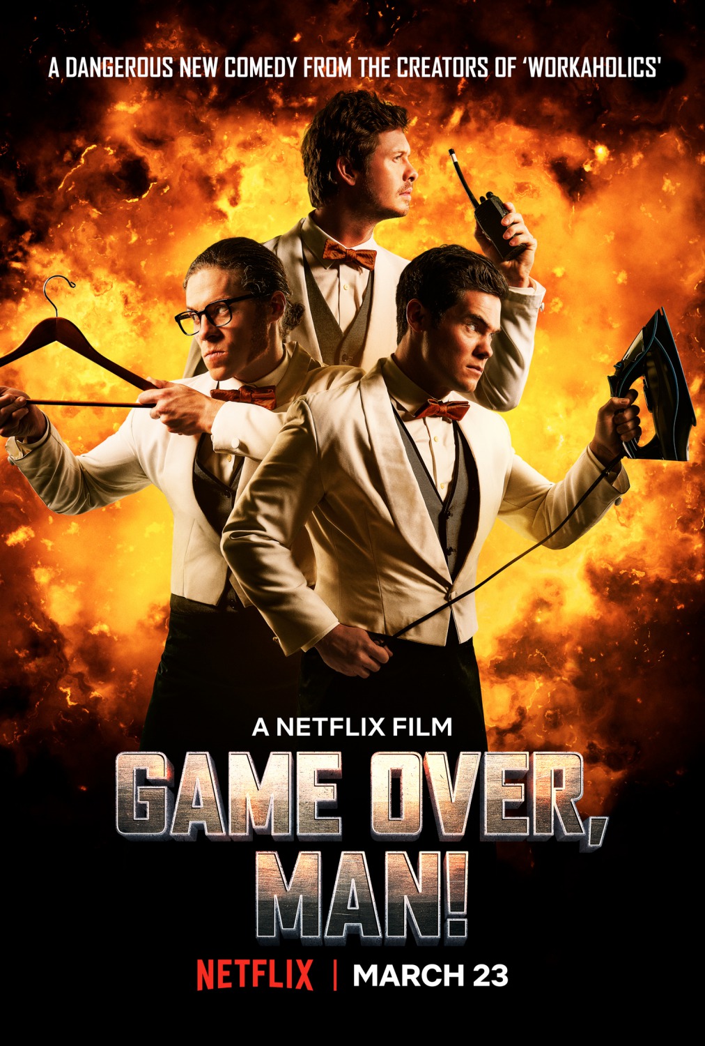 Extra Large TV Poster Image for Game Over, Man! 