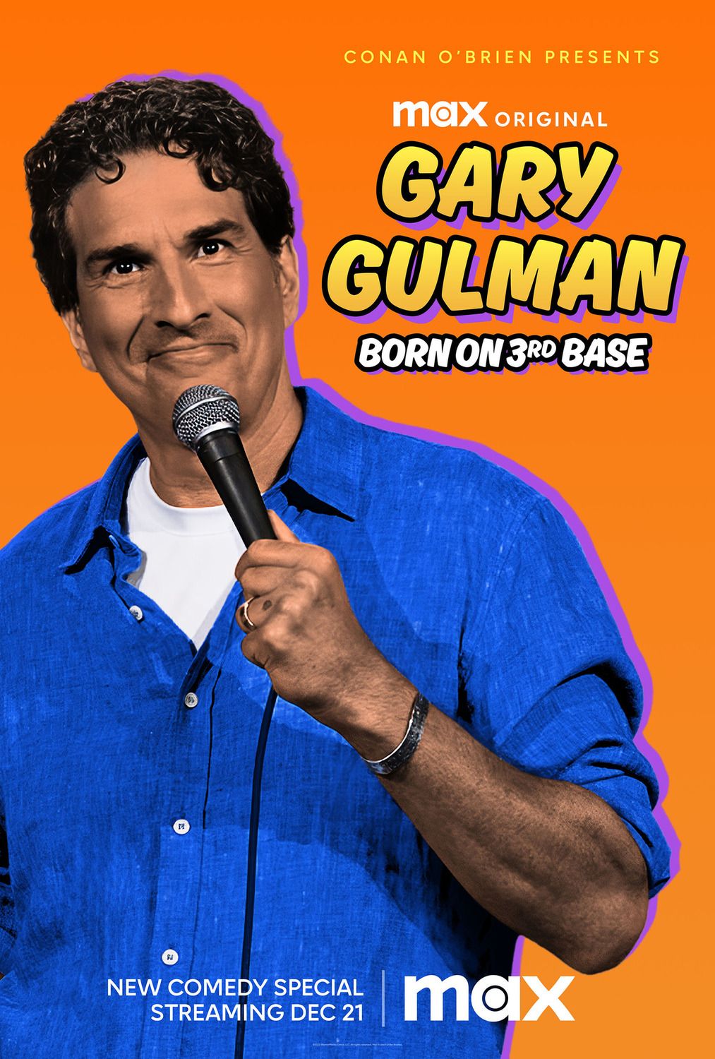 Extra Large TV Poster Image for Gary Gulman: Born on 3rd Base 