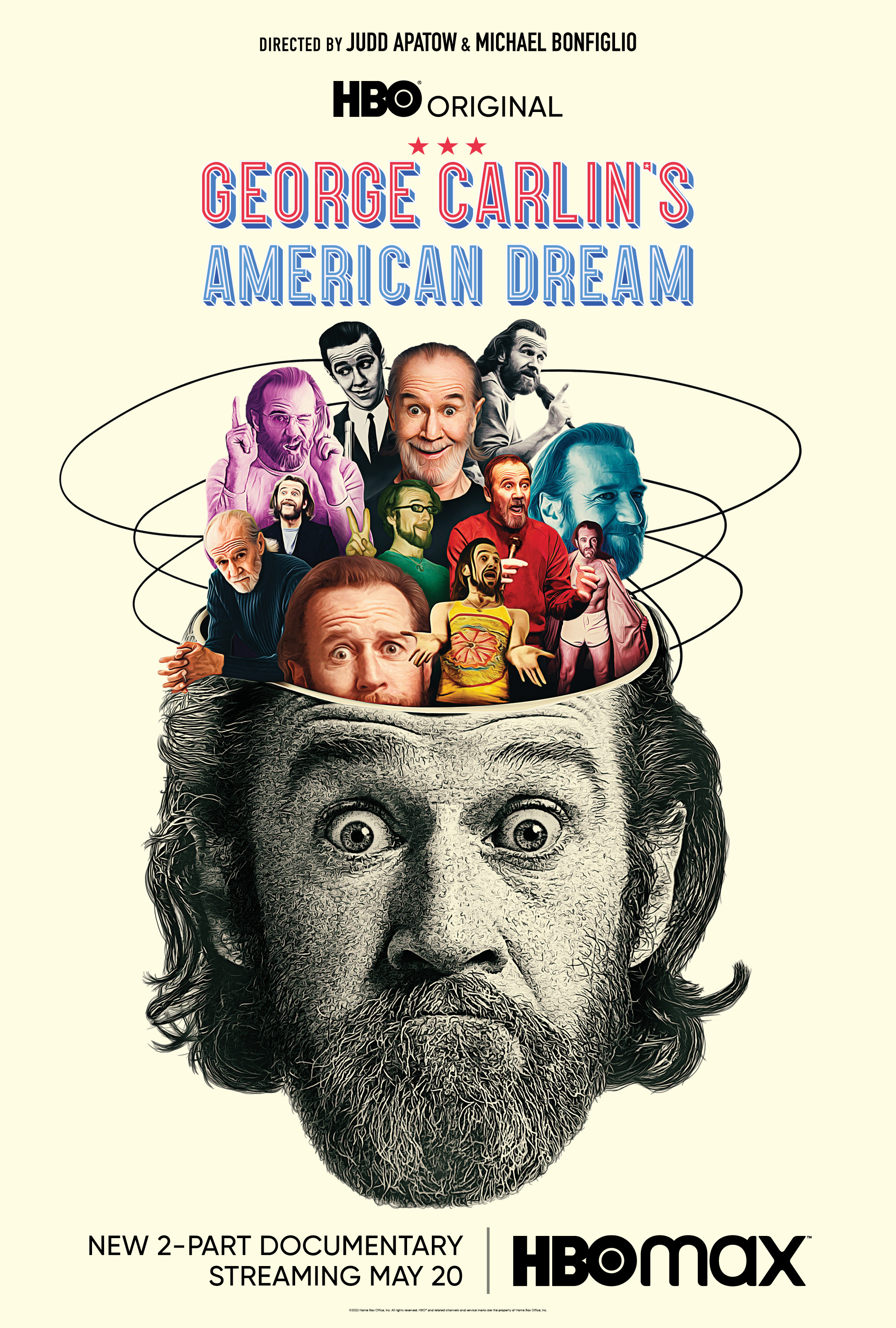 Mega Sized TV Poster Image for George Carlin's American Dream 