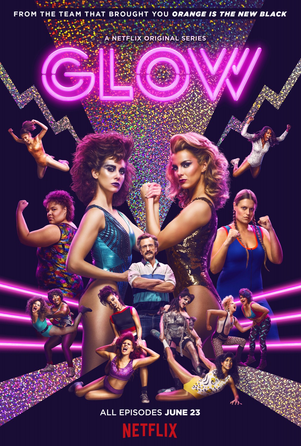 Extra Large TV Poster Image for GLOW (#6 of 9)