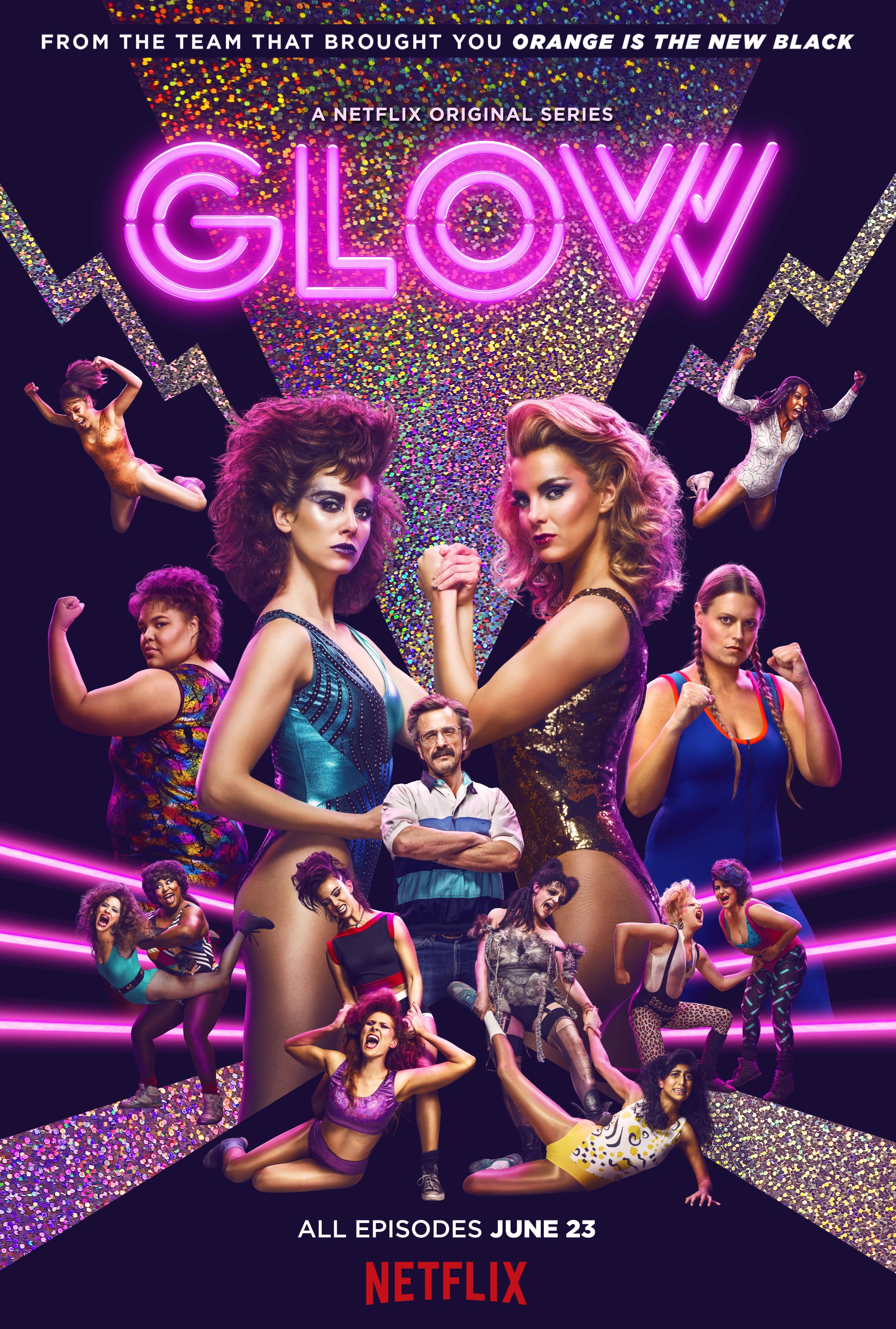 Mega Sized TV Poster Image for GLOW (#6 of 9)