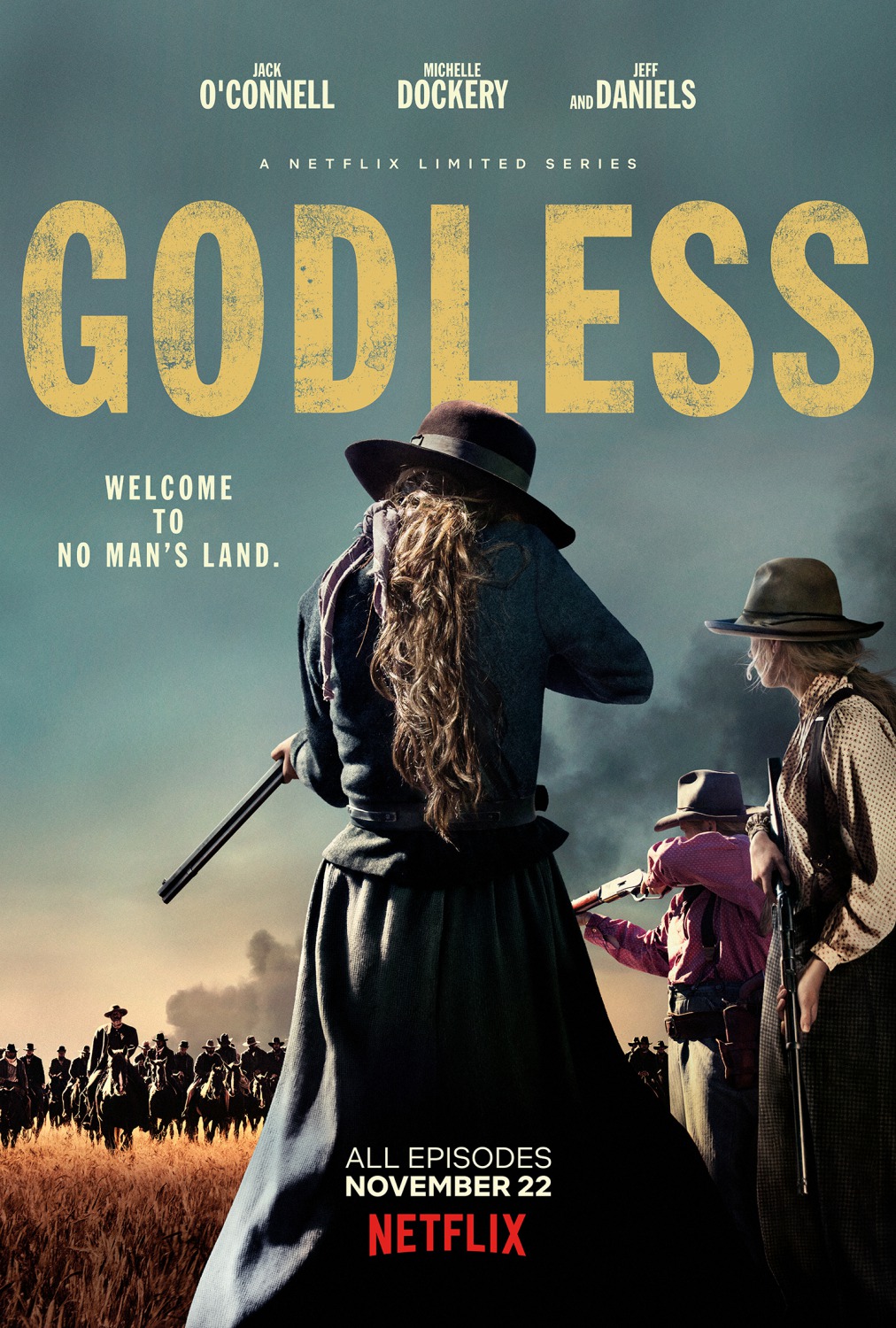 Extra Large TV Poster Image for Godless (#1 of 10)