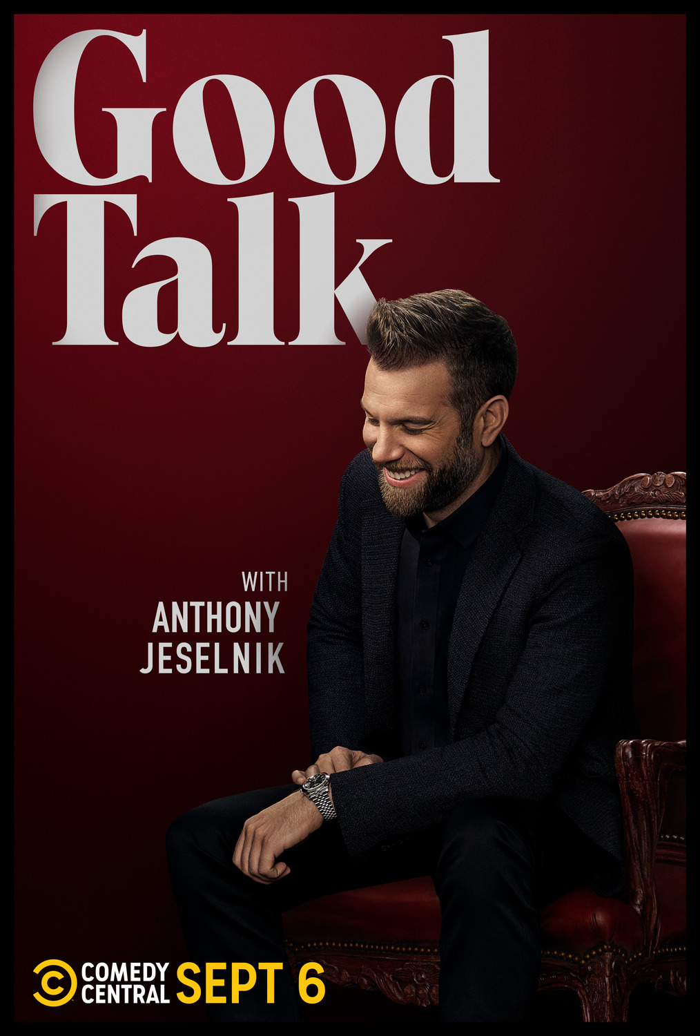 Extra Large TV Poster Image for Good Talk with Anthony Jeselnik 
