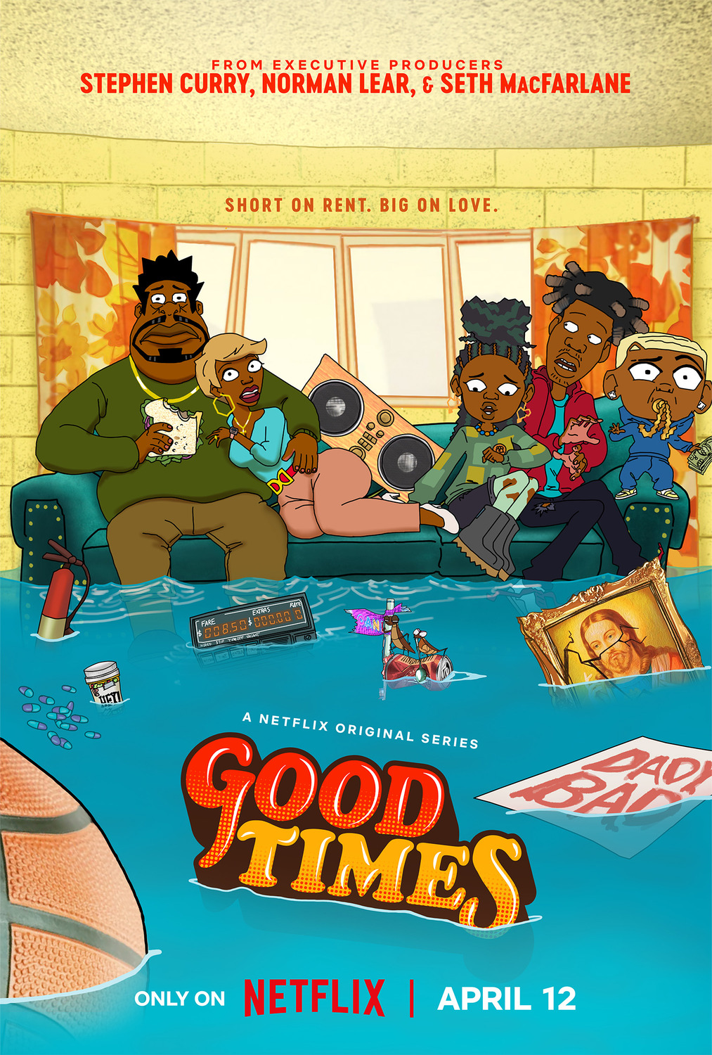 Extra Large TV Poster Image for Good Times 