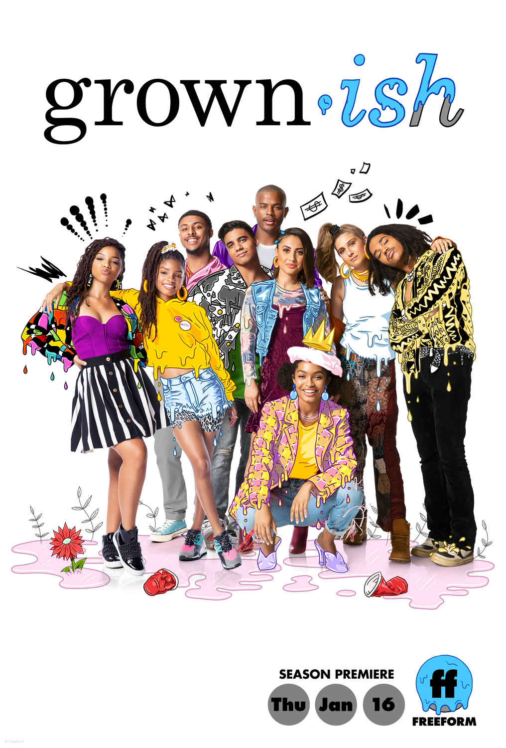 Extra Large TV Poster Image for Grown-ish (#6 of 12)