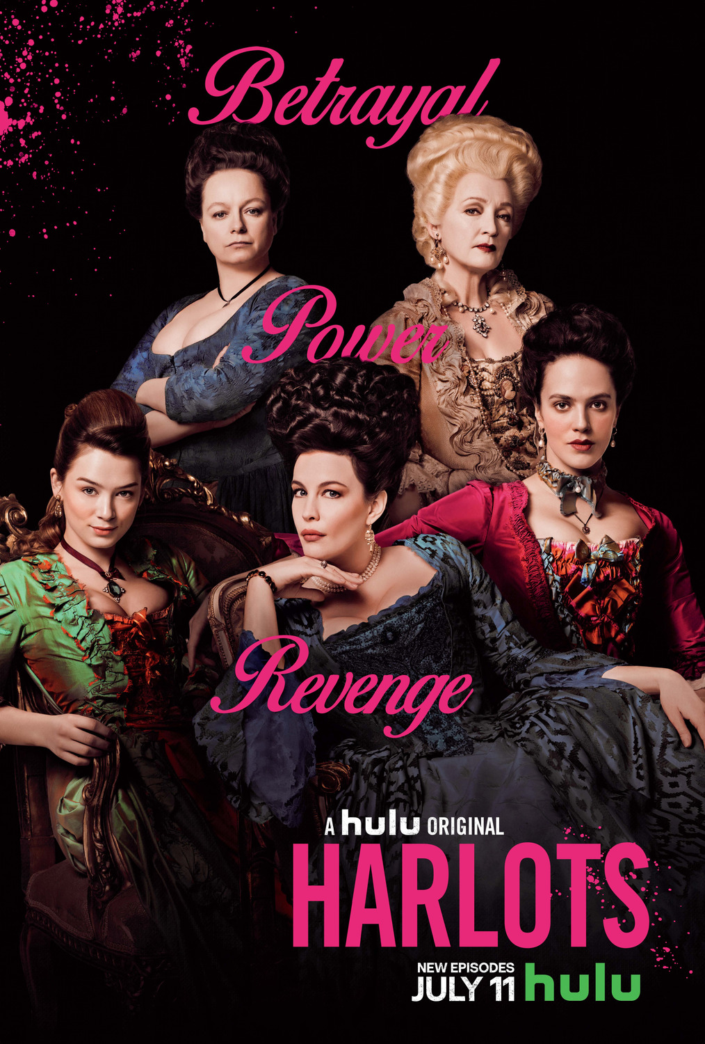 Extra Large TV Poster Image for Harlots (#2 of 2)