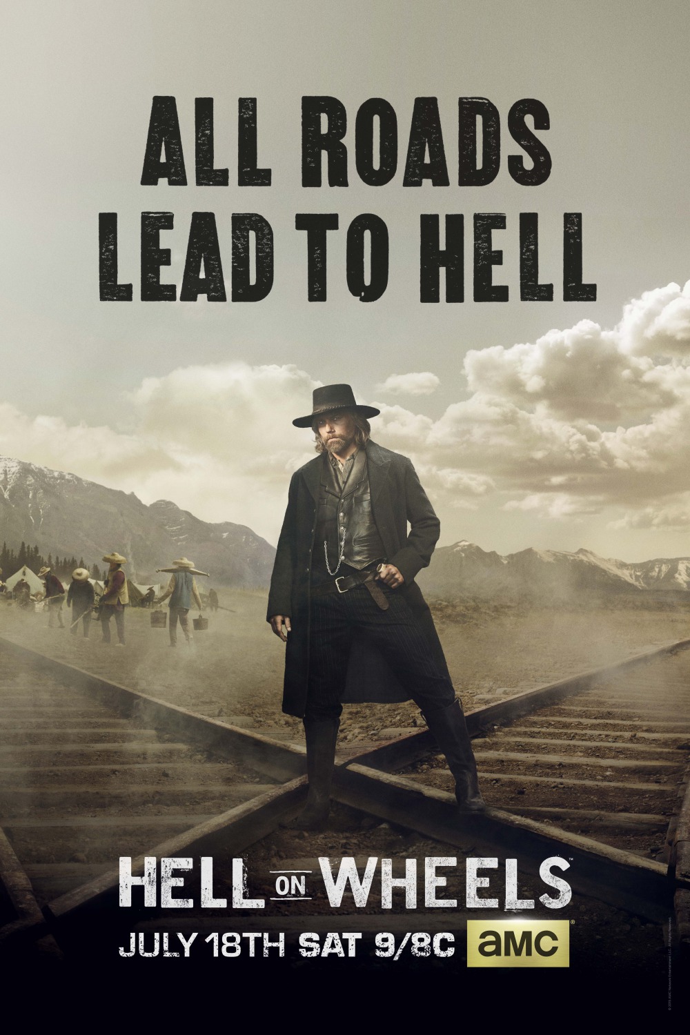 Extra Large TV Poster Image for Hell on Wheels (#17 of 18)