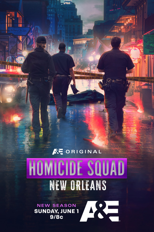 Homicide Squad New Orleans Movie Poster