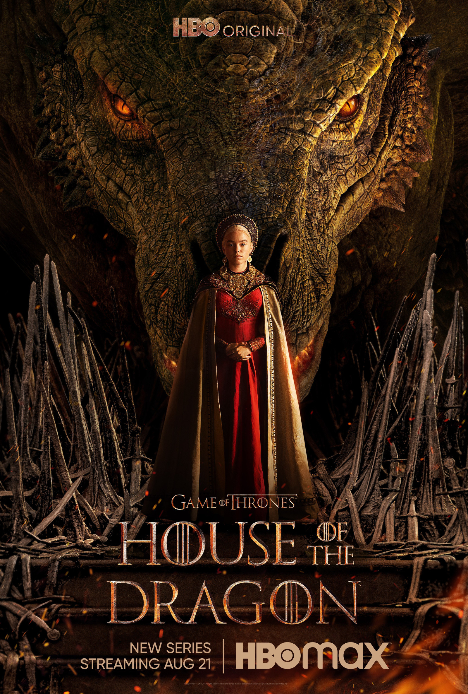 Mega Sized TV Poster Image for House of the Dragon (#16 of 29)