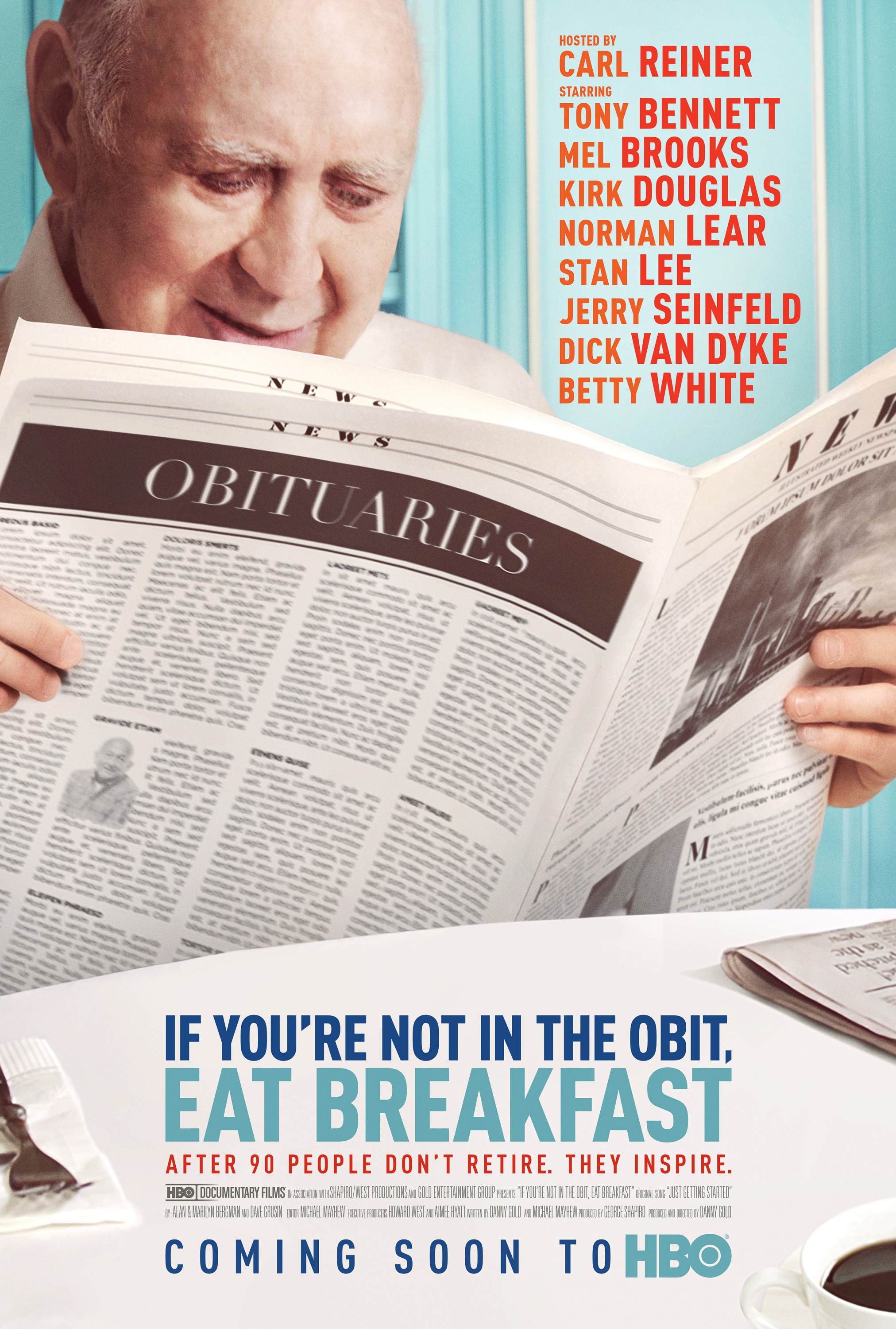 Mega Sized TV Poster Image for If You're Not in the Obit, Eat Breakfast 