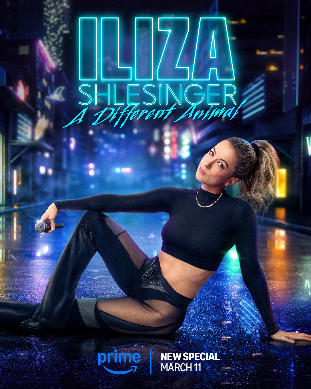 Extra Large TV Poster Image for Iliza Shlesinger: A Different Animal 